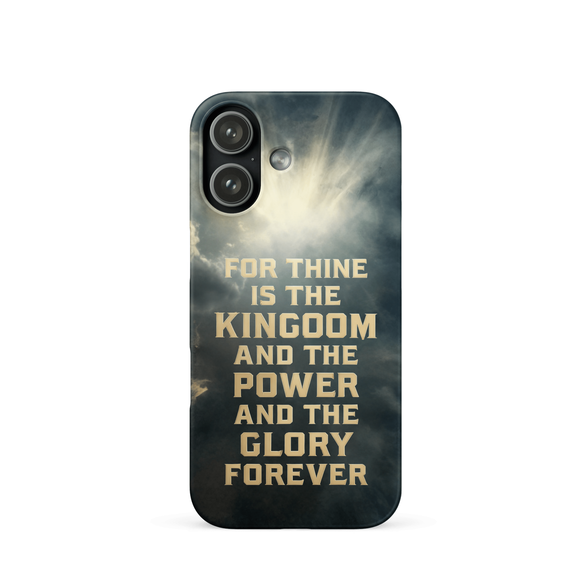 For Thine is the Kingdom Snap iPhone Case - Image 4