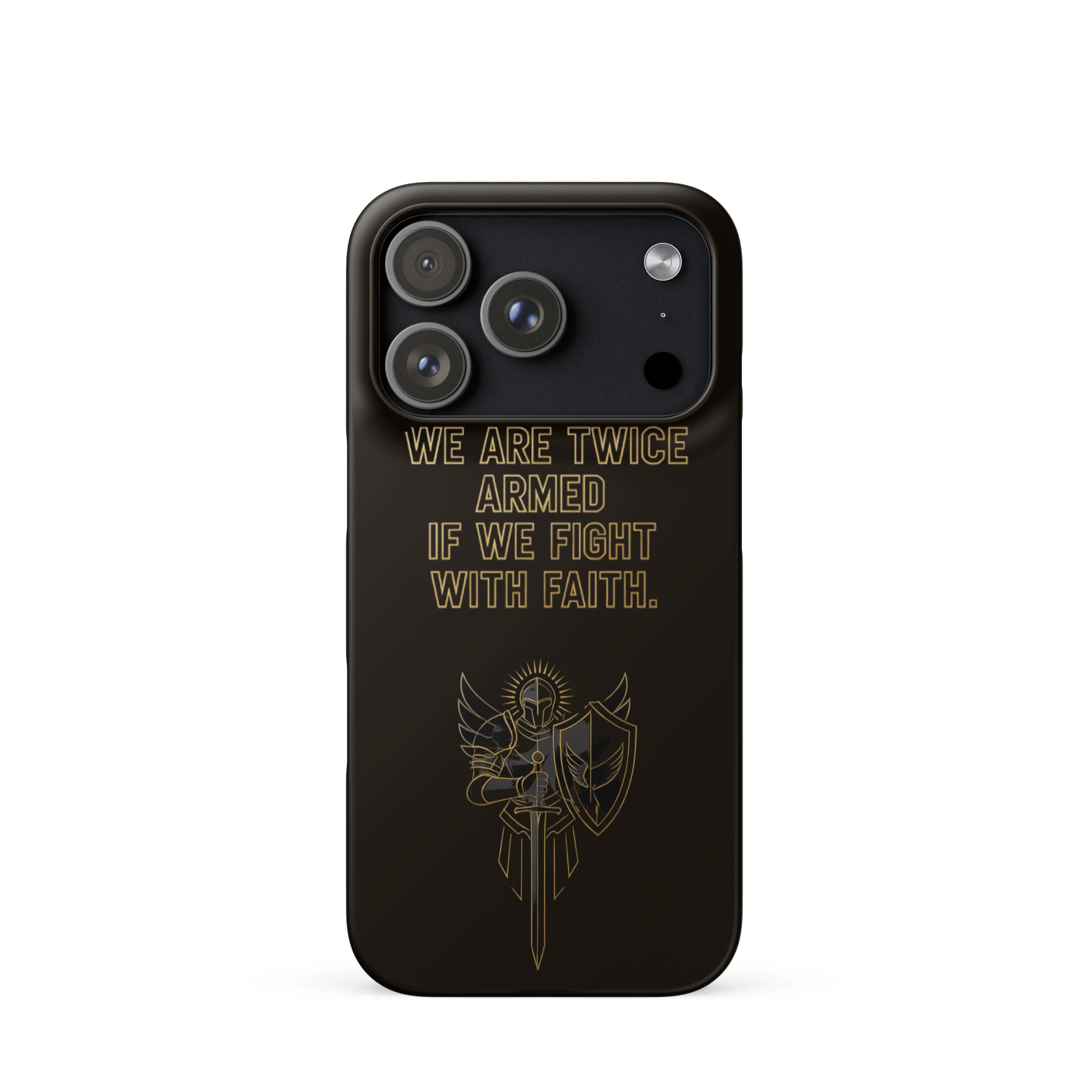 Fight with Faith Snap iPhone Case - Image 3