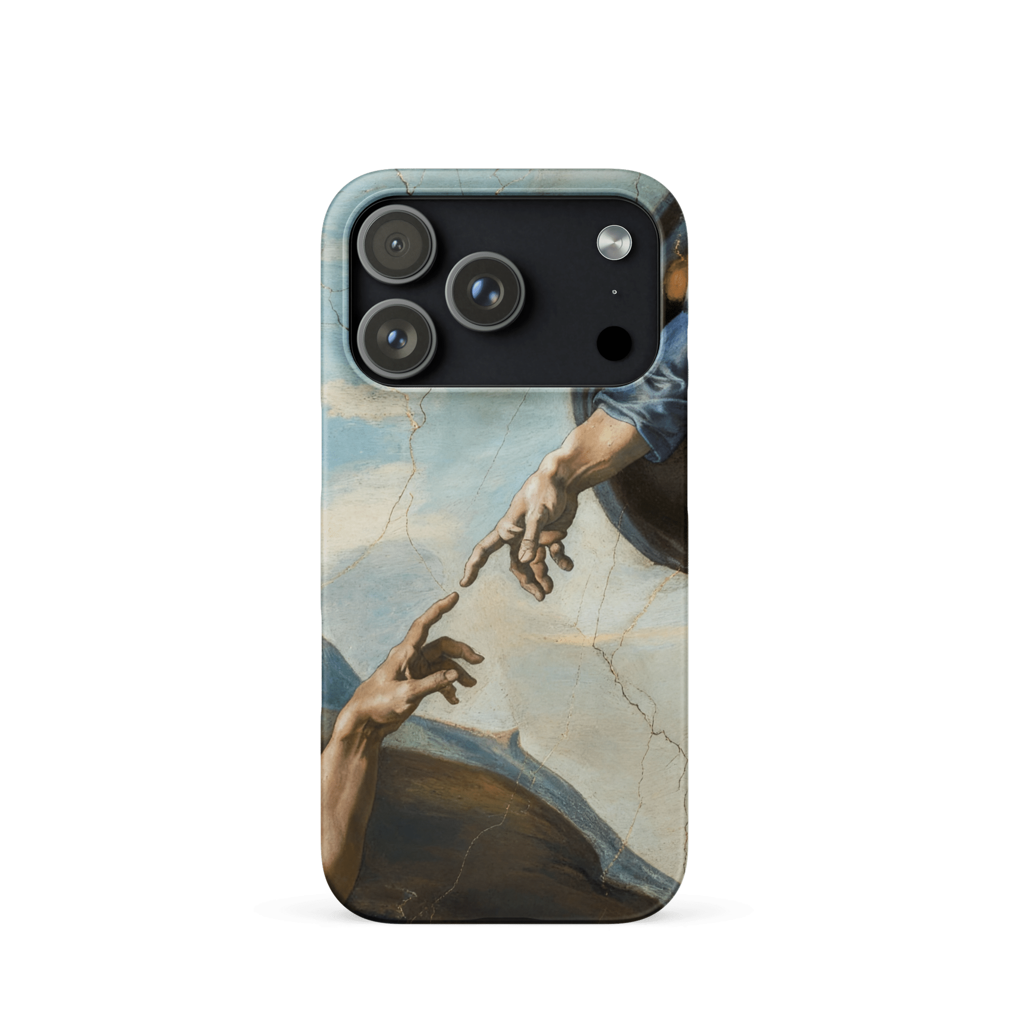 Creation of Adam Hands of God Snap iPhone Case - Image 2