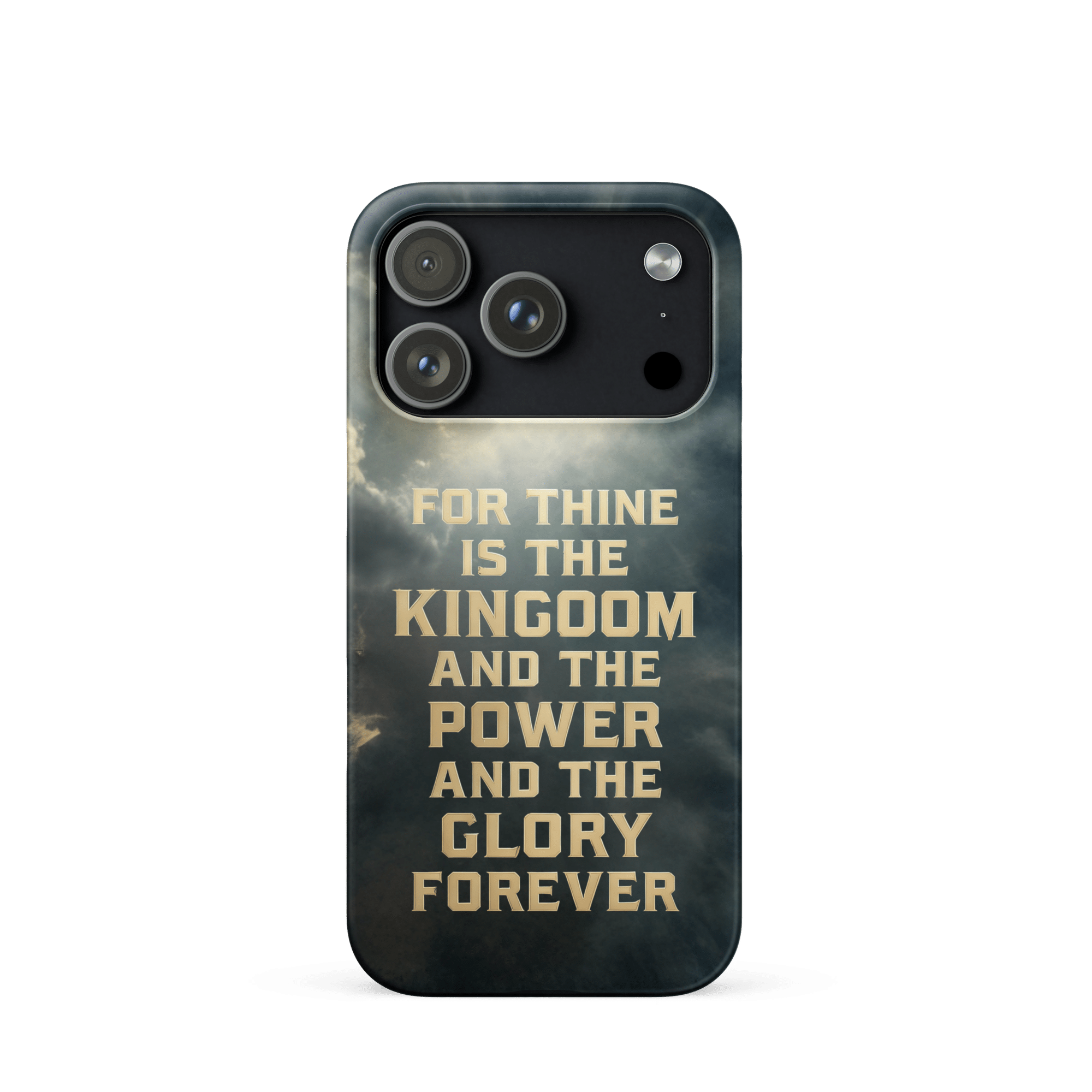 For Thine is the Kingdom Snap iPhone Case - Image 2