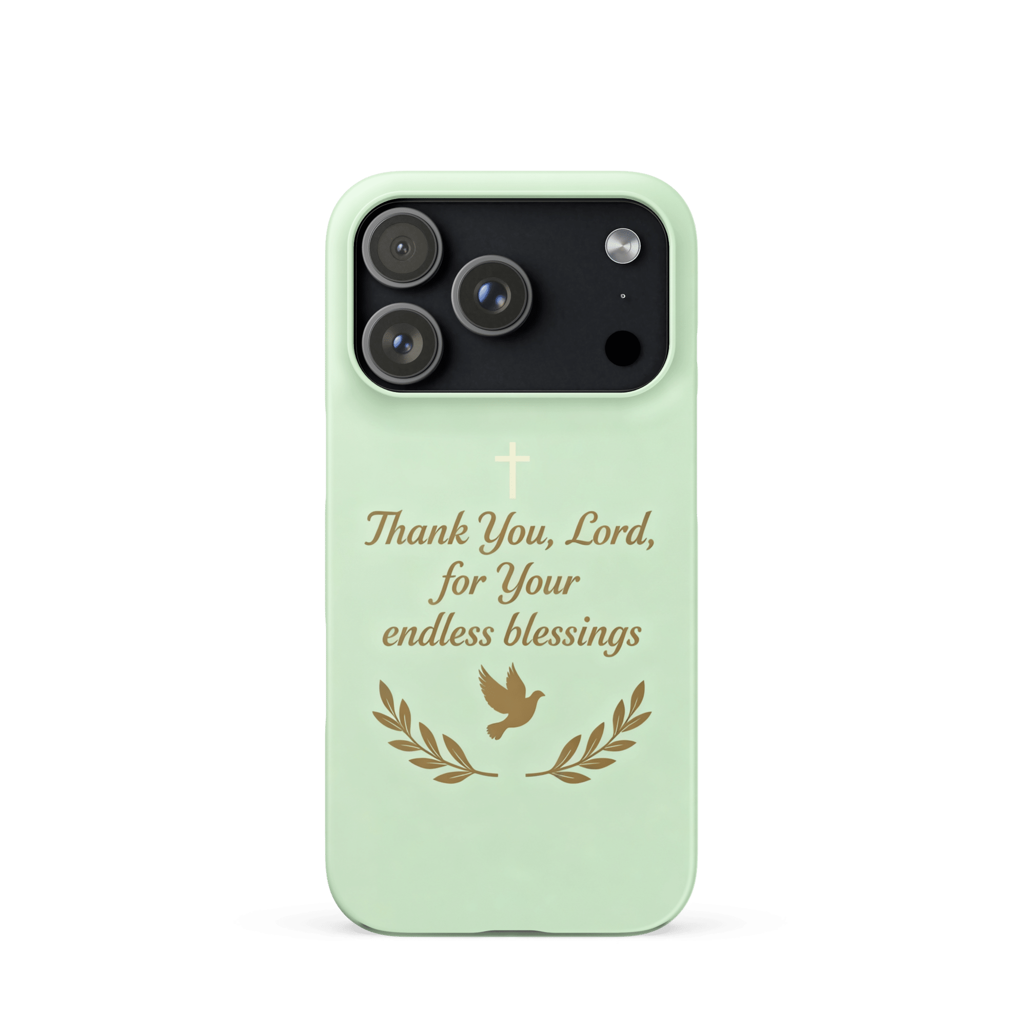 Thank You Lord for Your Endless Blessings Snap iPhone Case - Image 2