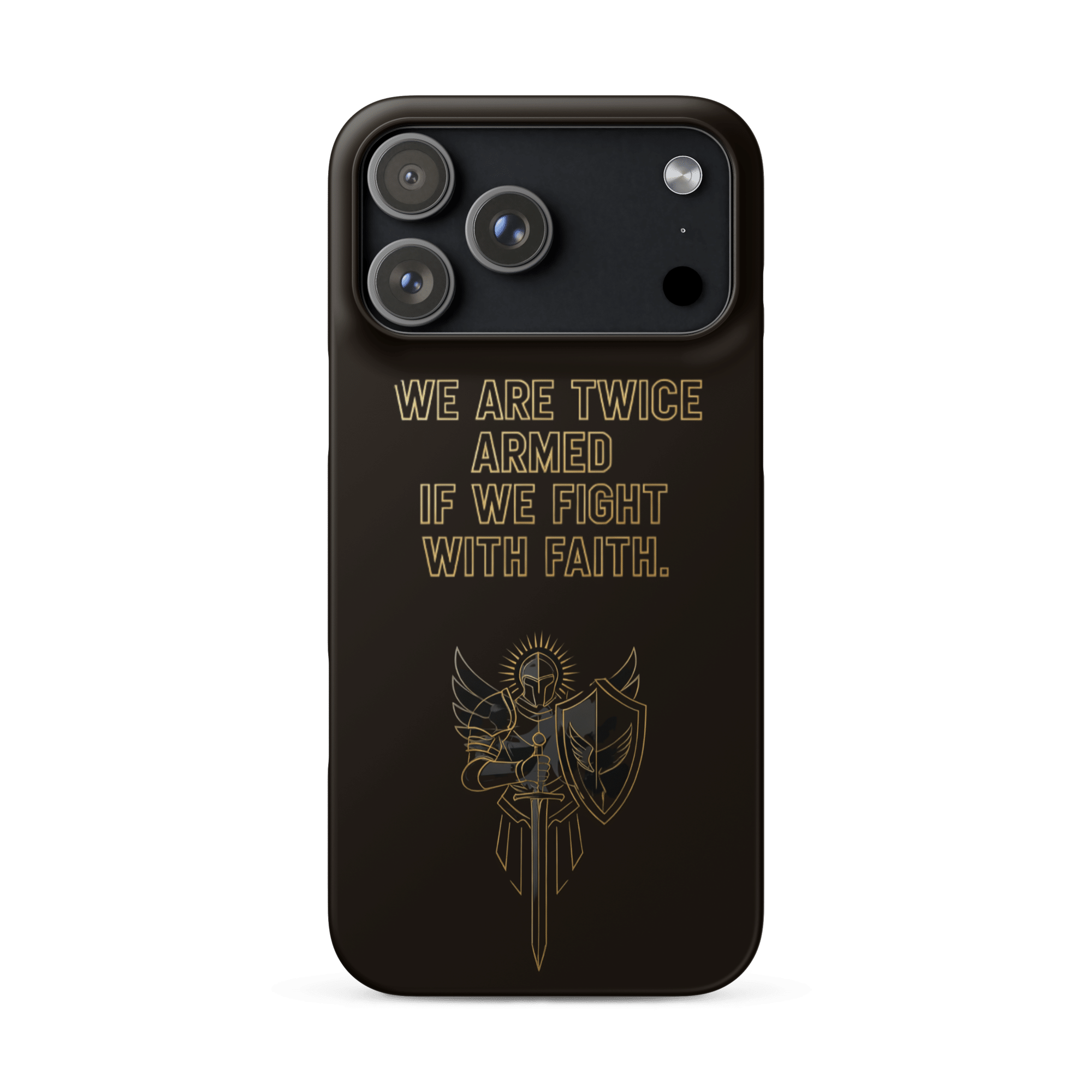 Fight with Faith Snap iPhone Case - Image 2
