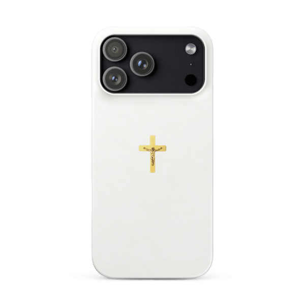 Minimal Crucifix Snap iPhone Case