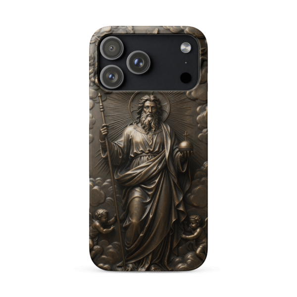 God with Angels in Heaven Snap iPhone Case