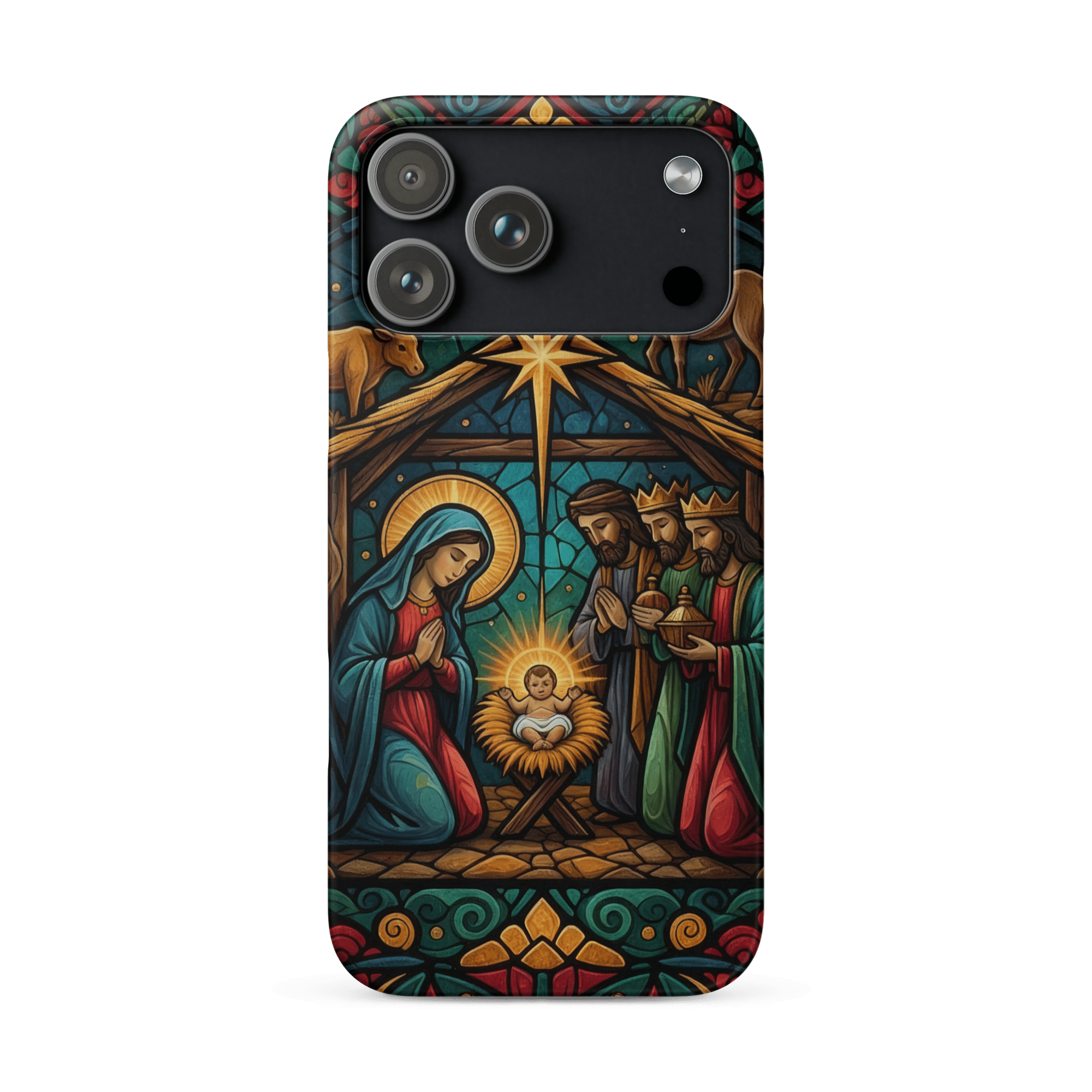 Nativity of Jesus with Wise Men Snap iPhone Case