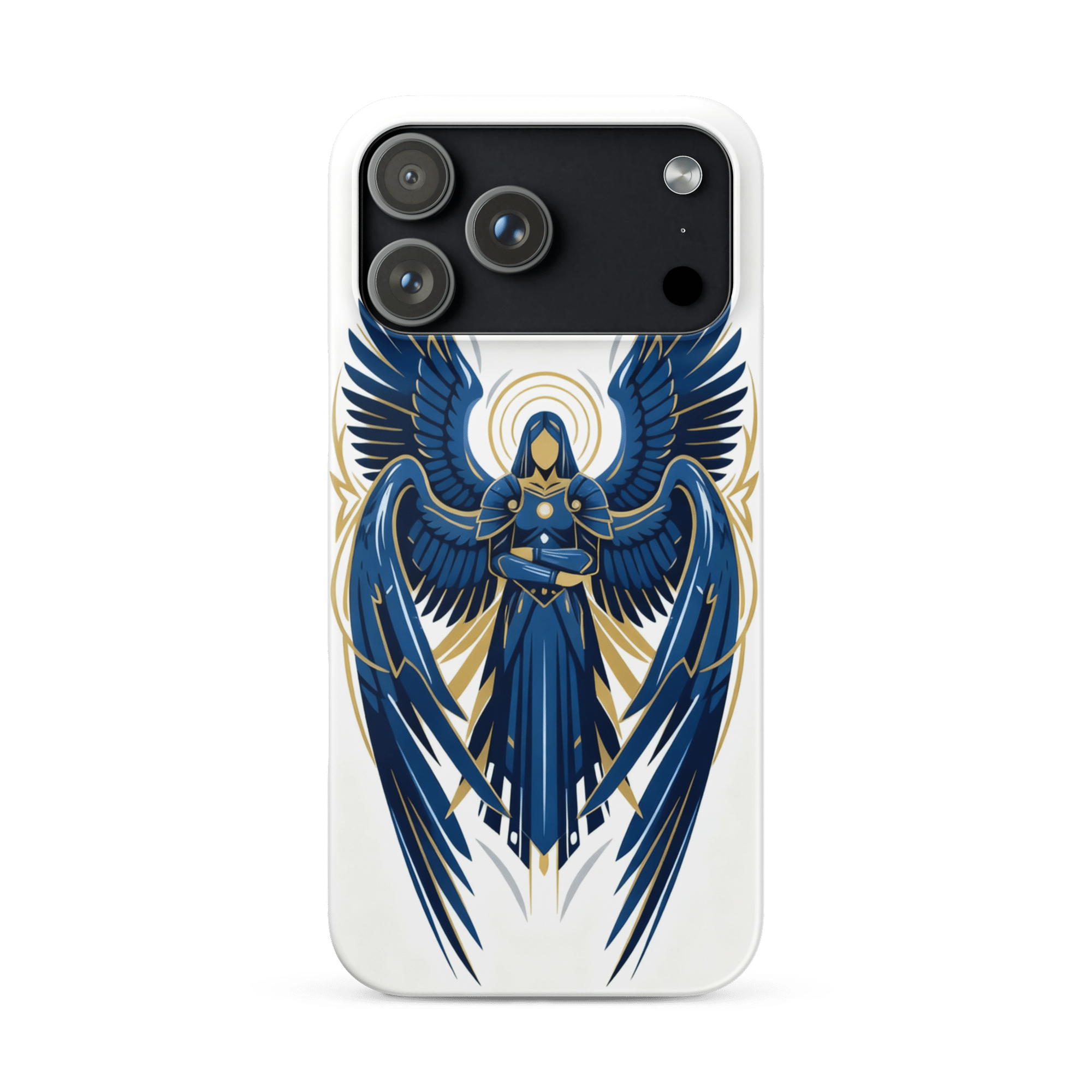 Heraldic Guardian Angel Snap iPhone Case