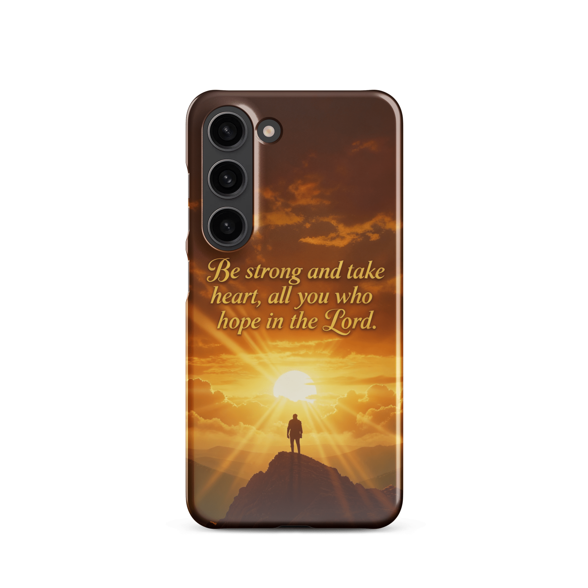 Be Strong in The Lord Snap Samsung Case - Image 9