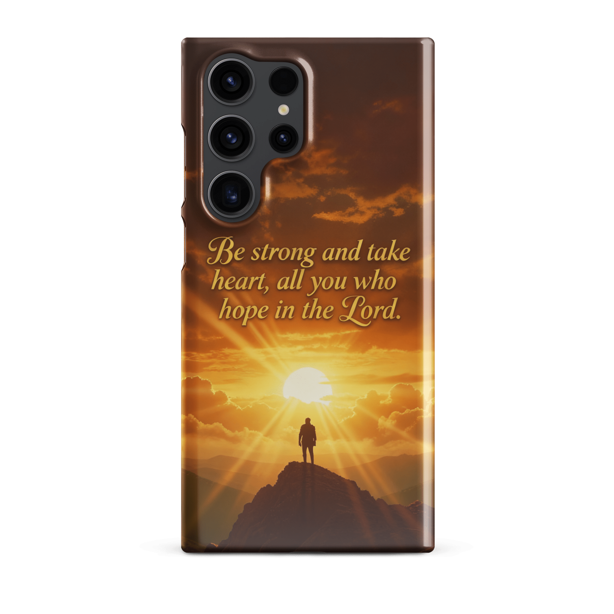 Be Strong in The Lord Snap Samsung Case - Image 7
