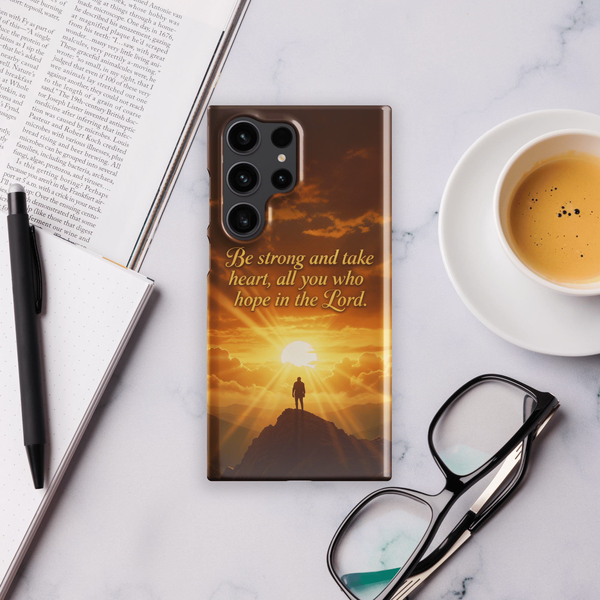 Be Strong in The Lord Snap Samsung Case - Image 11