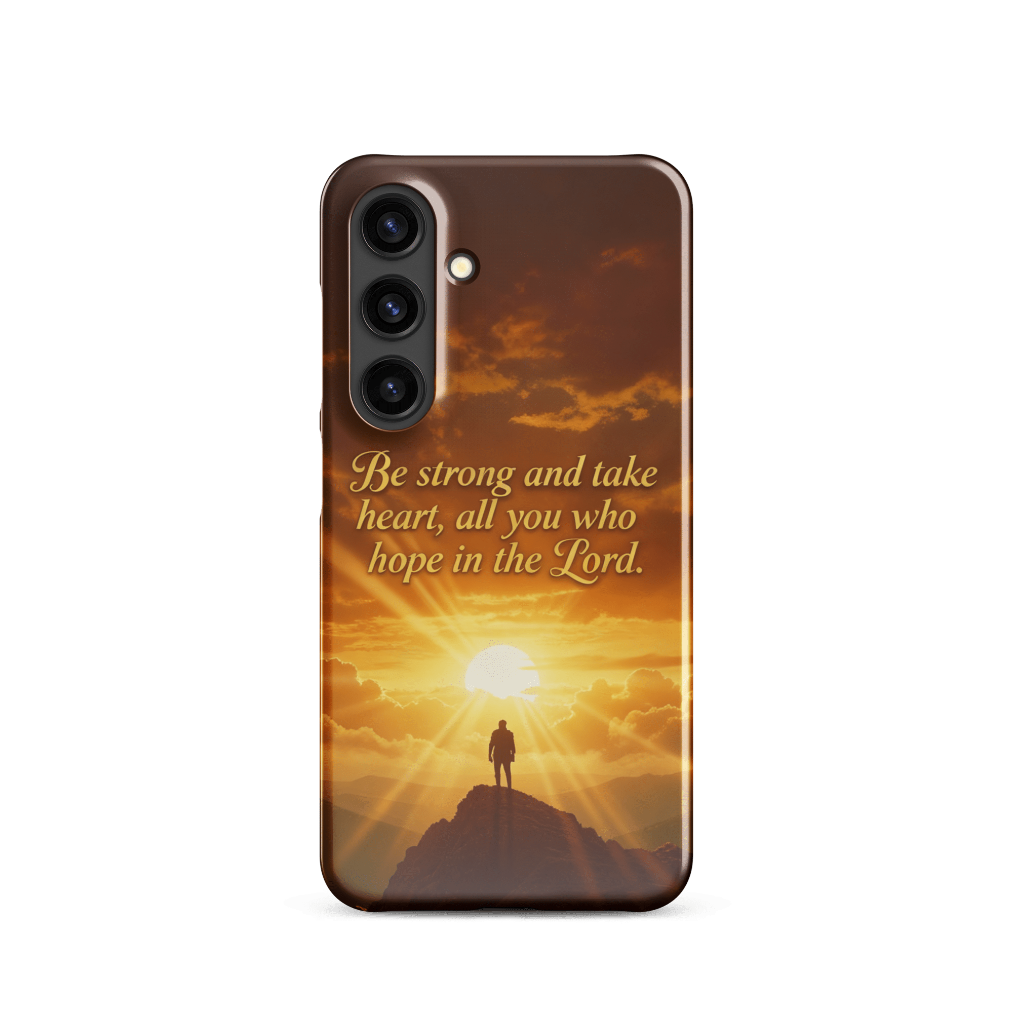 Be Strong in The Lord Snap Samsung Case - Image 6