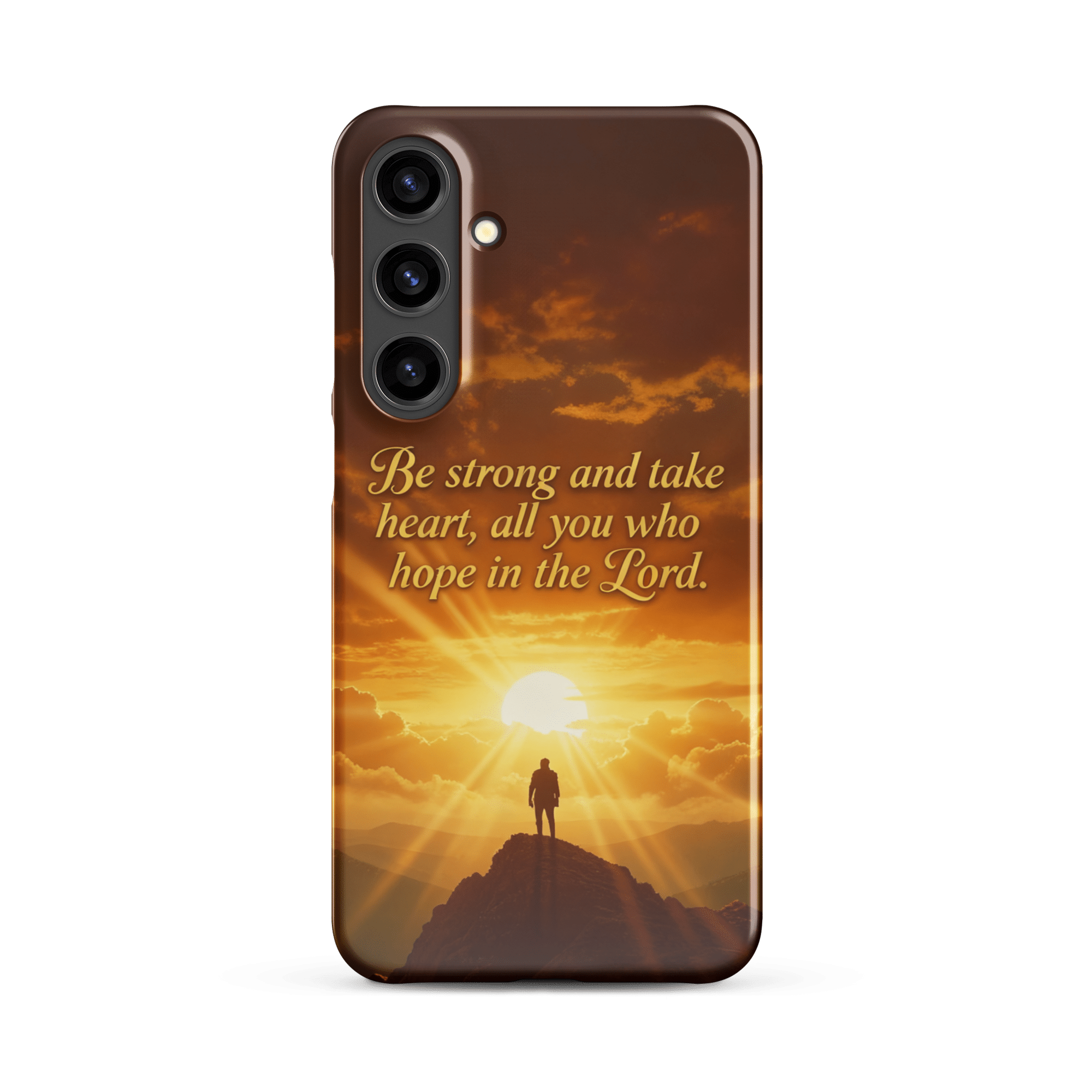 Be Strong in The Lord Snap Samsung Case - Image 5