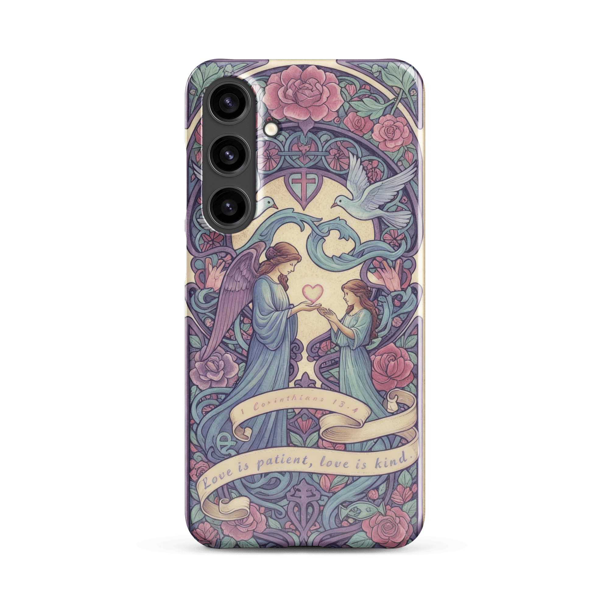 Love Is Patient Snap Samsung Case - Image 5