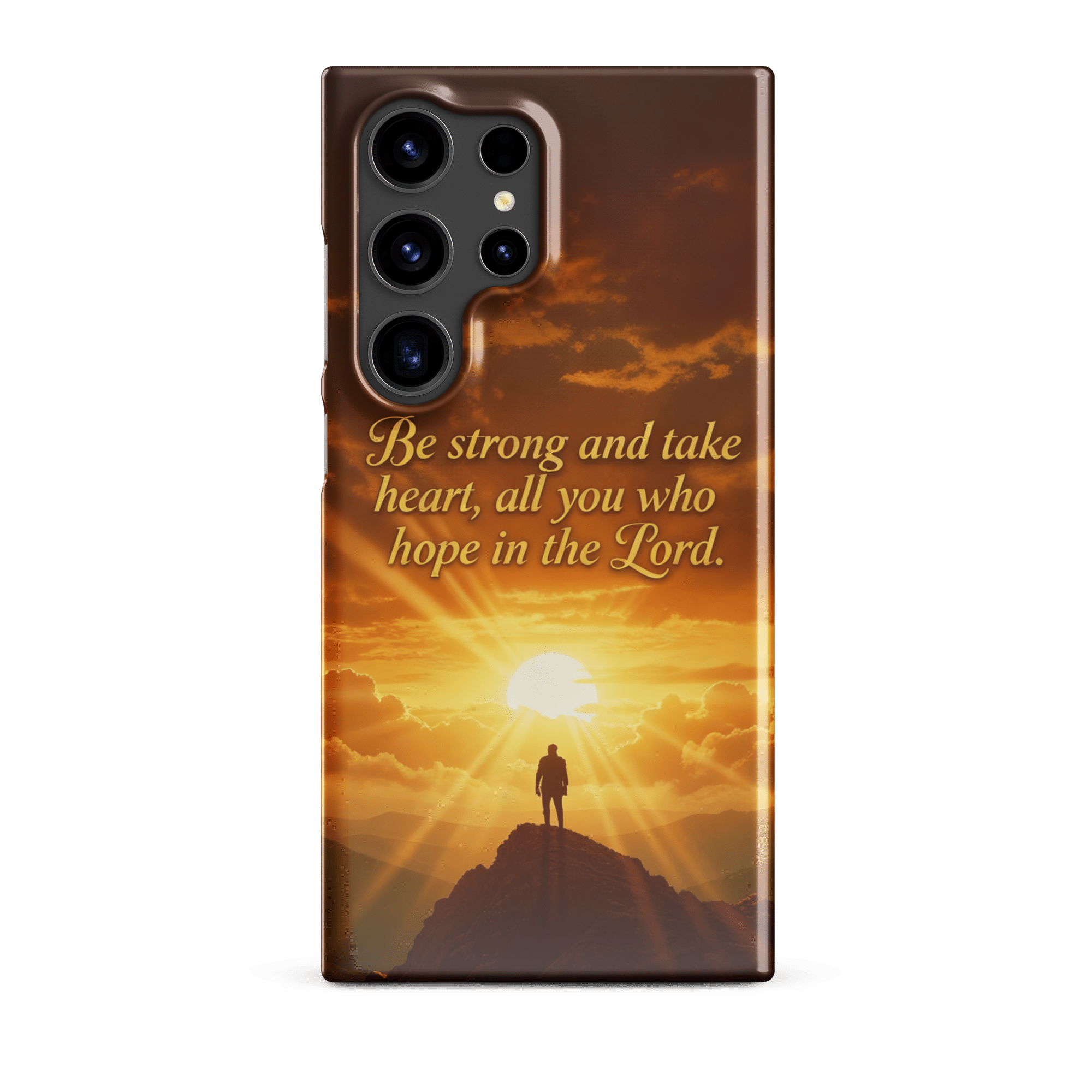 Be Strong in The Lord Snap Samsung Case - Image 4