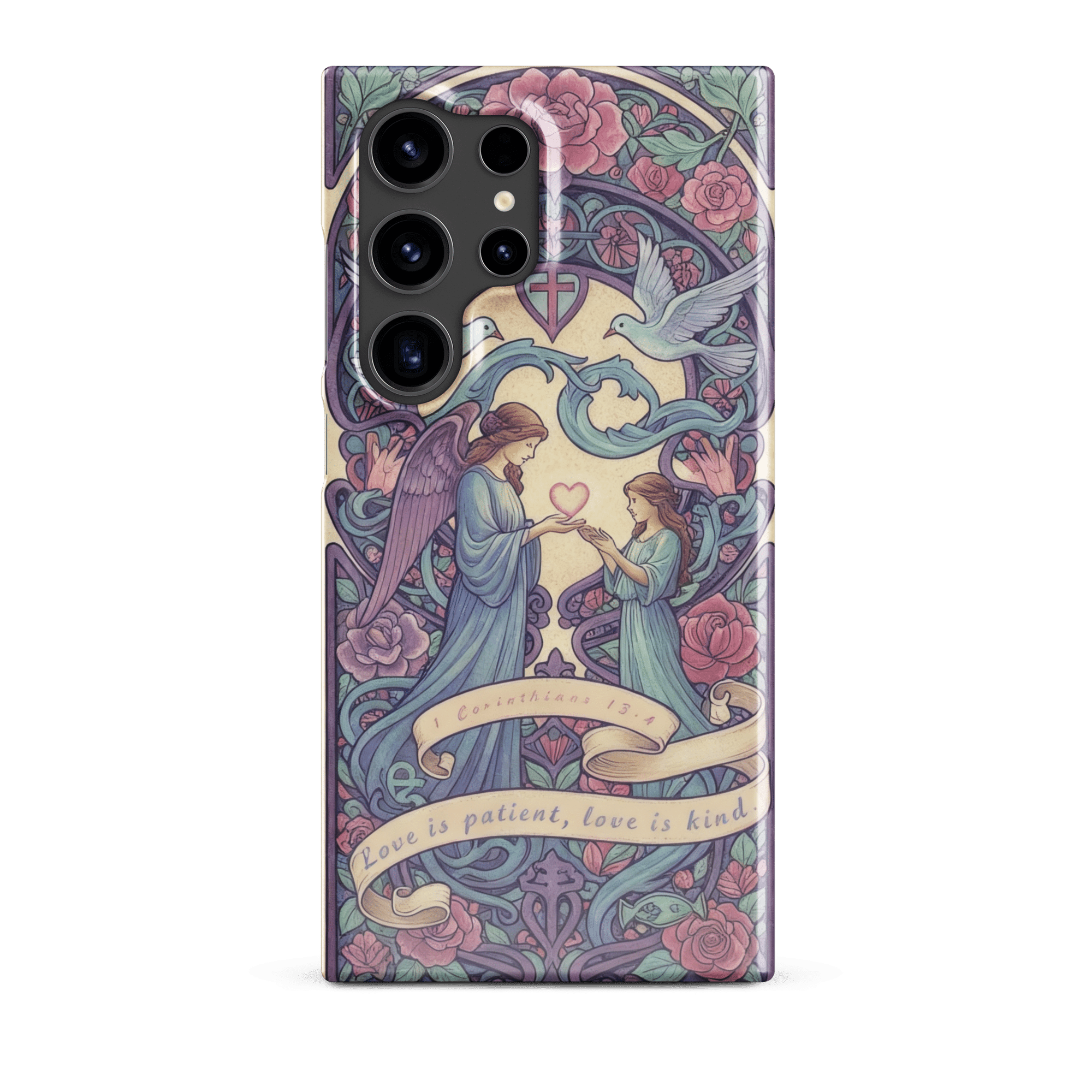 Love Is Patient Snap Samsung Case - Image 4