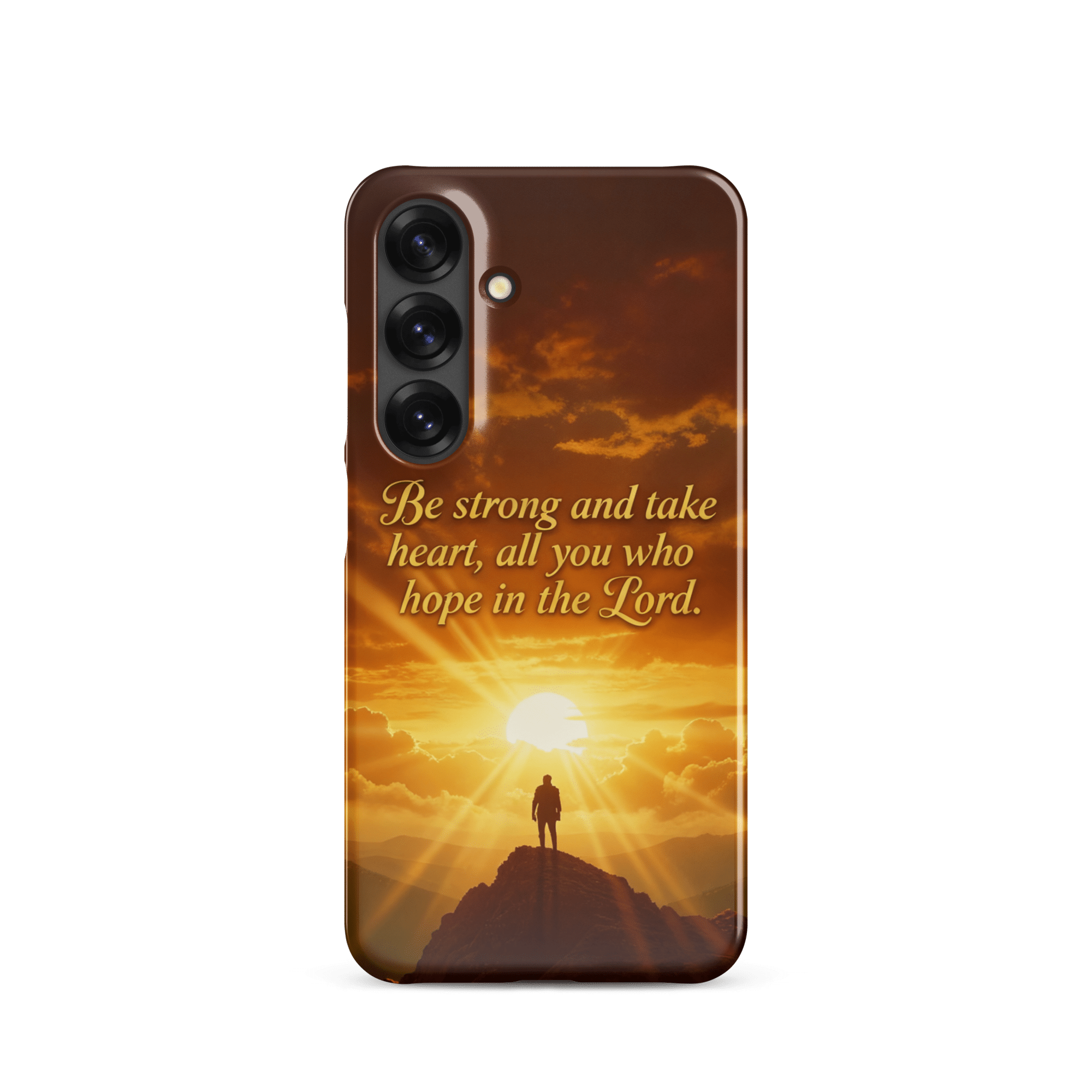 Be Strong in The Lord Snap Samsung Case - Image 3
