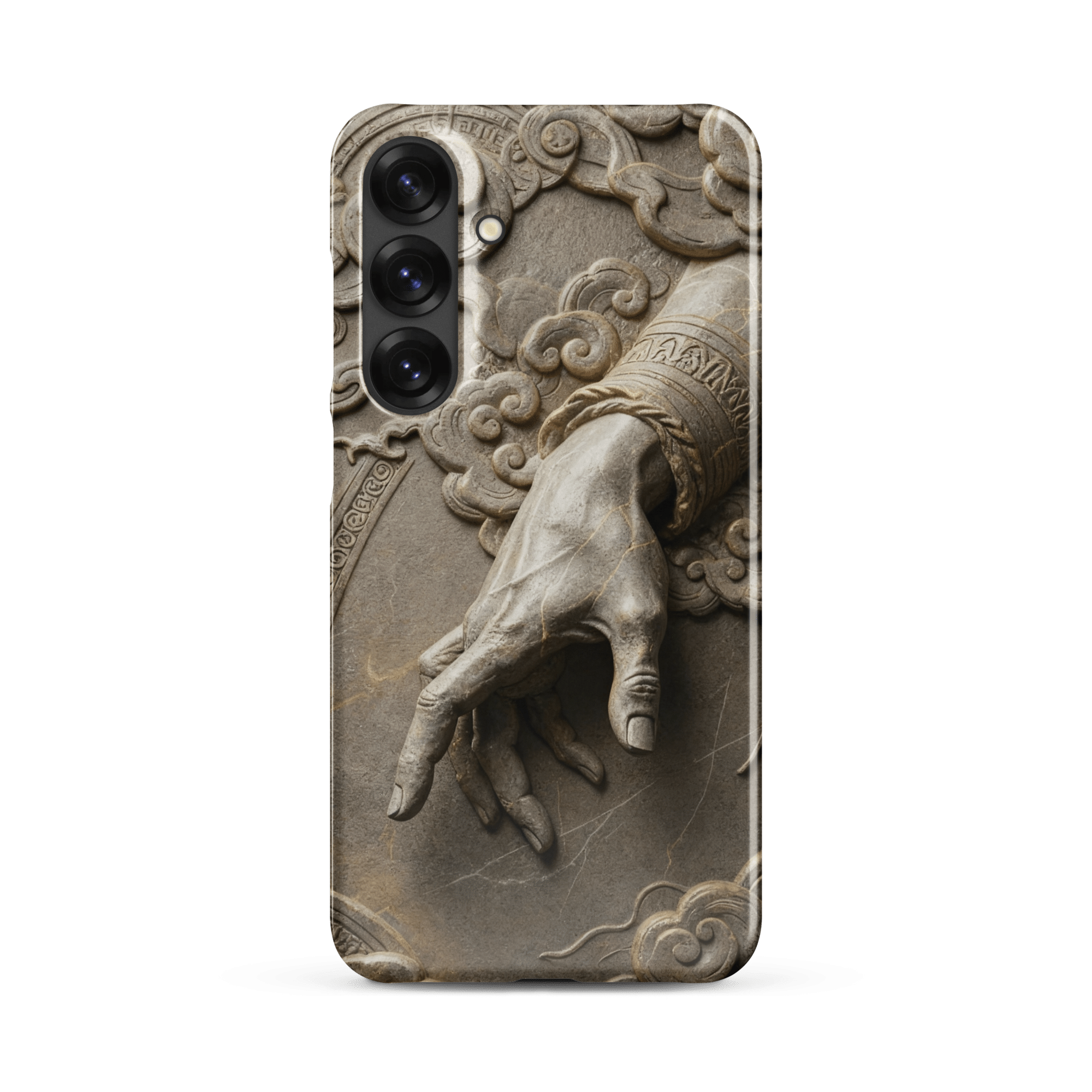 Divine Hand in Stone Clouds Snap Samsung Case - Image 2