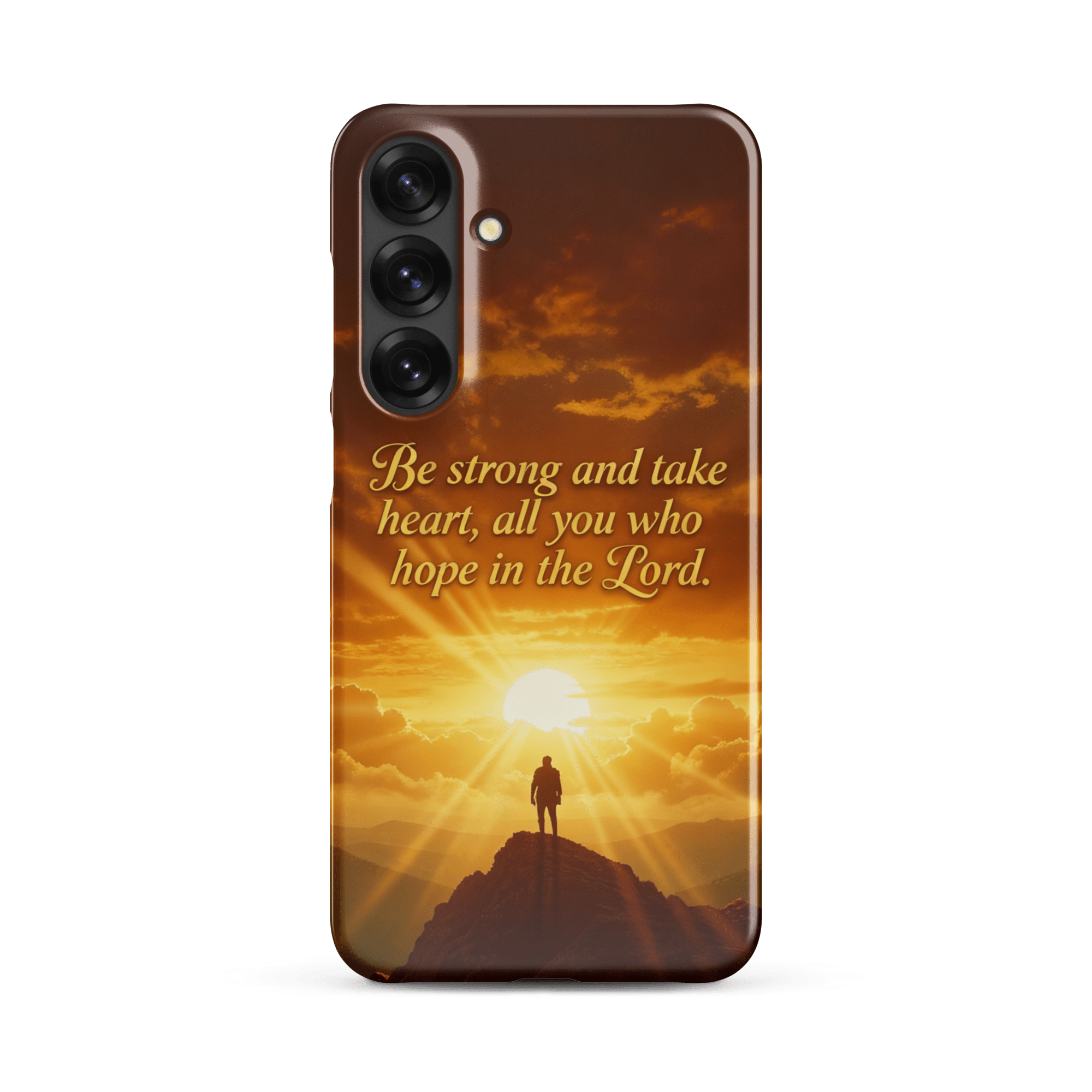 Be Strong in The Lord Snap Samsung Case - Image 2