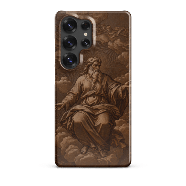 God in Heaven on the Clouds Snap Samsung Case