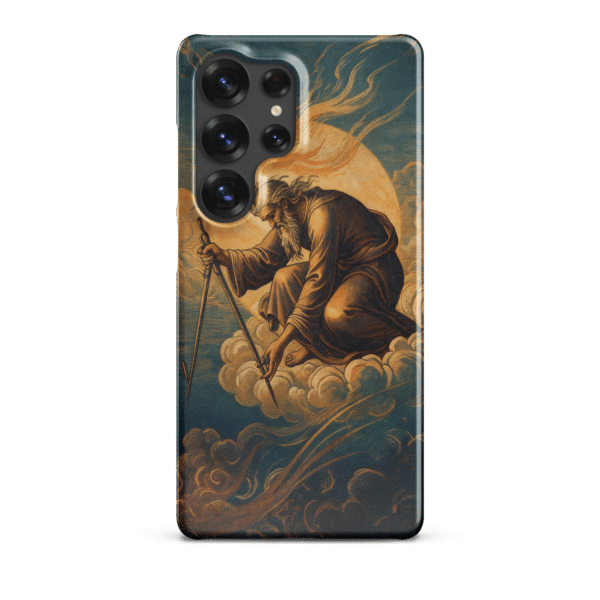 God Creating the World with Compass Snap Samsung Case
