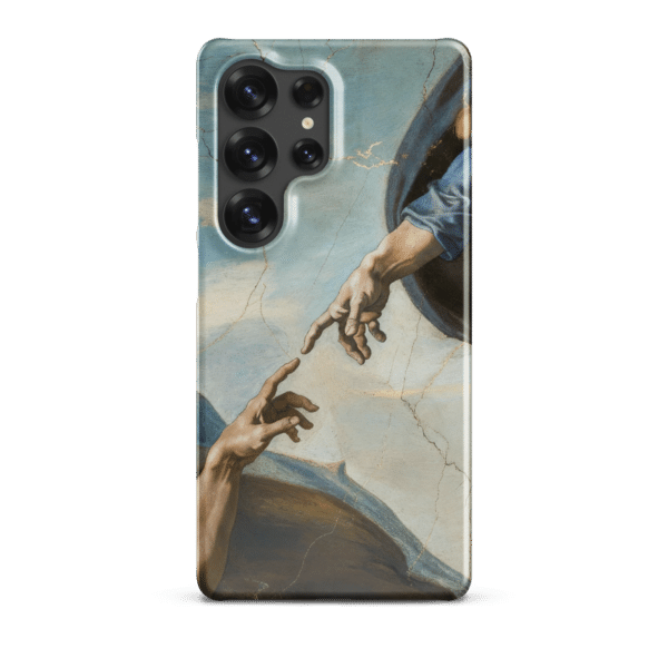 Creation of Adam Hands of God Snap Samsung Case