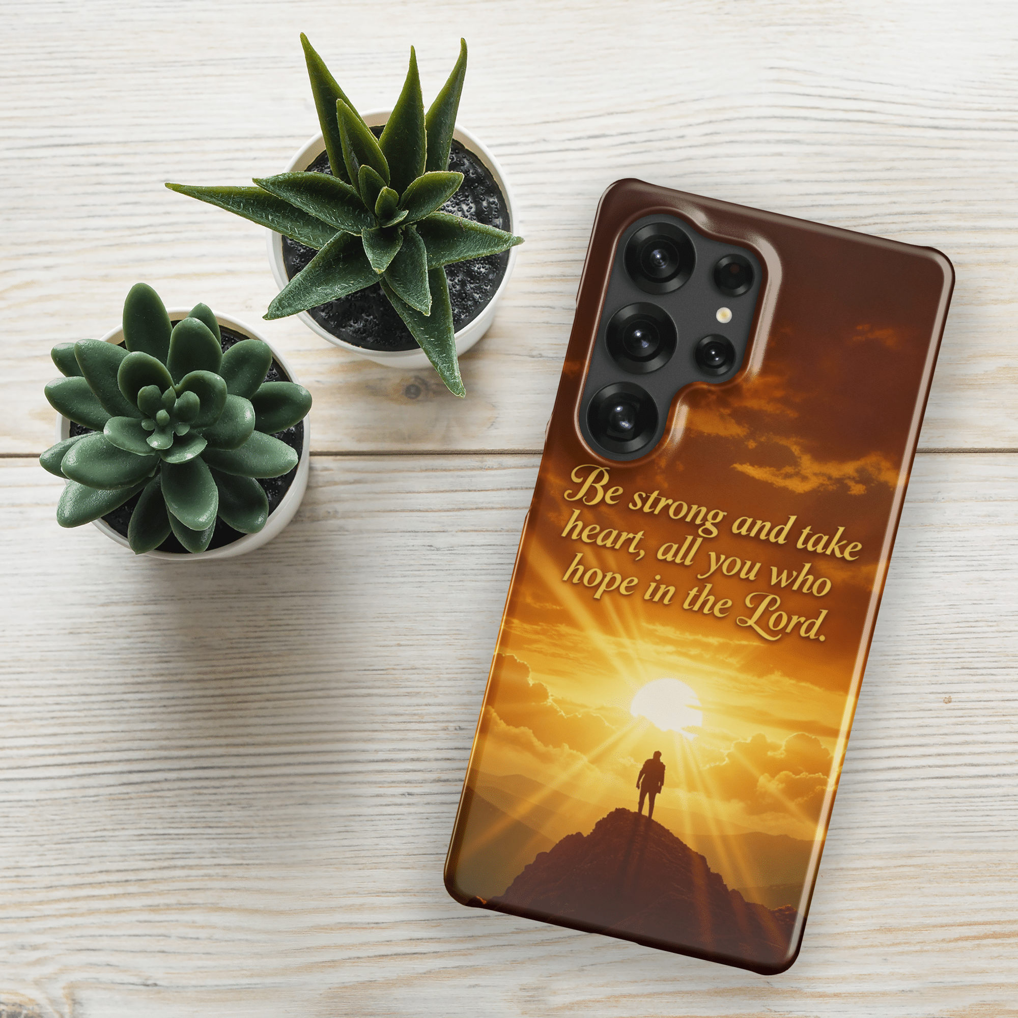 Be Strong in The Lord Snap Samsung Case - Image 10