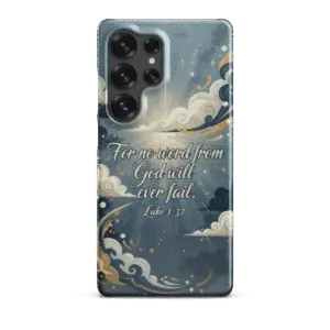 All Things Are Possible With God Snap Samsung Case