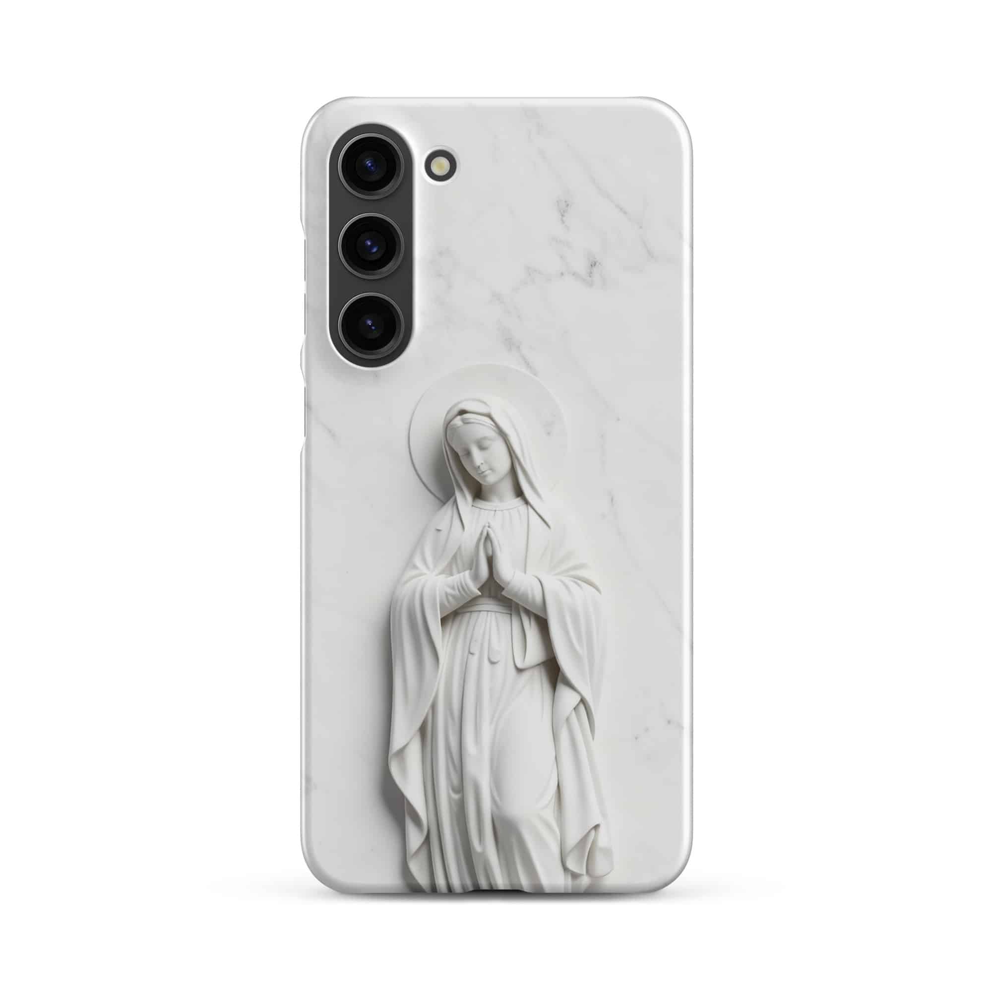 Virgin Mary Marble Snap Samsung Case - Image 8