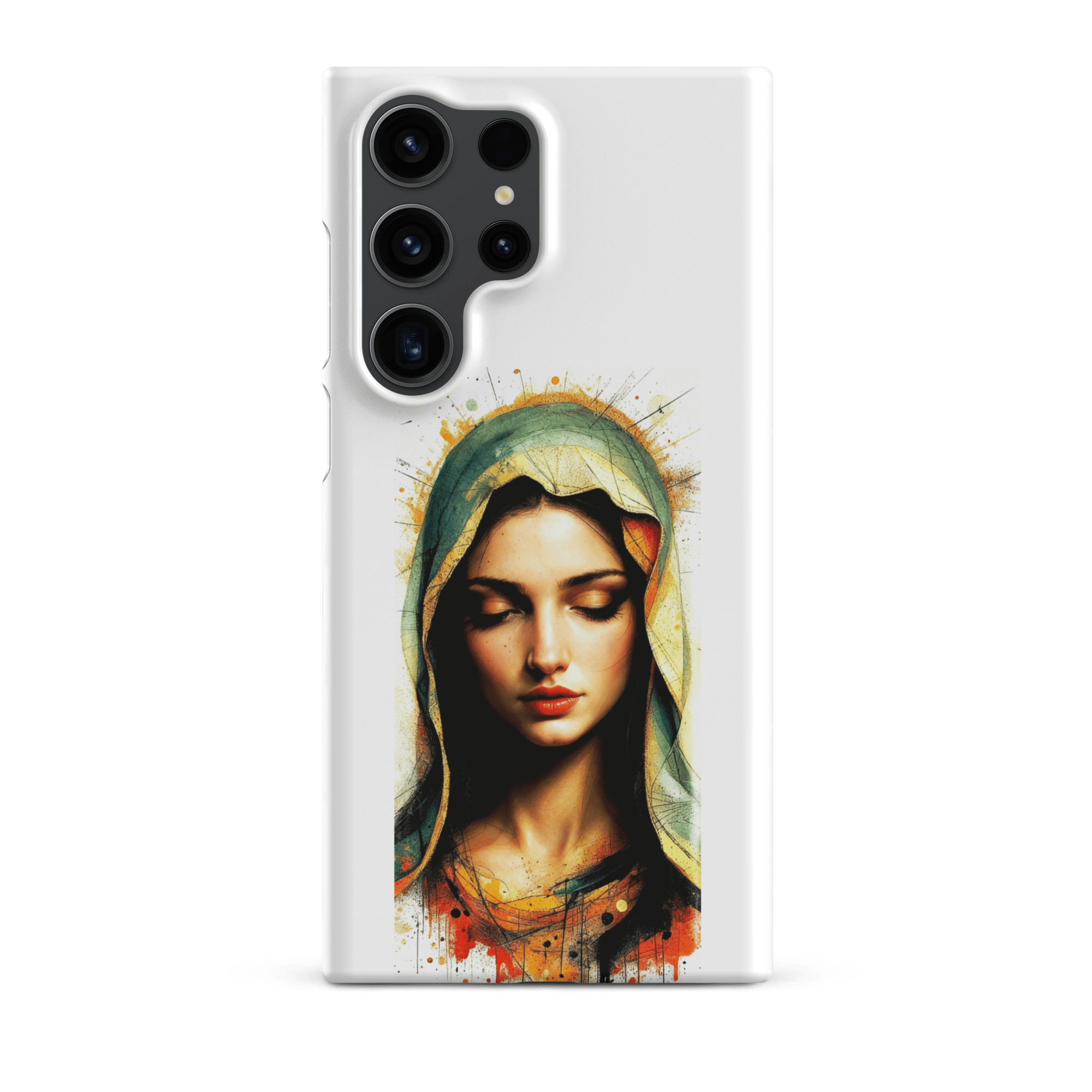 Mary of Nazareth Portrait Snap Samsung Case - Image 7
