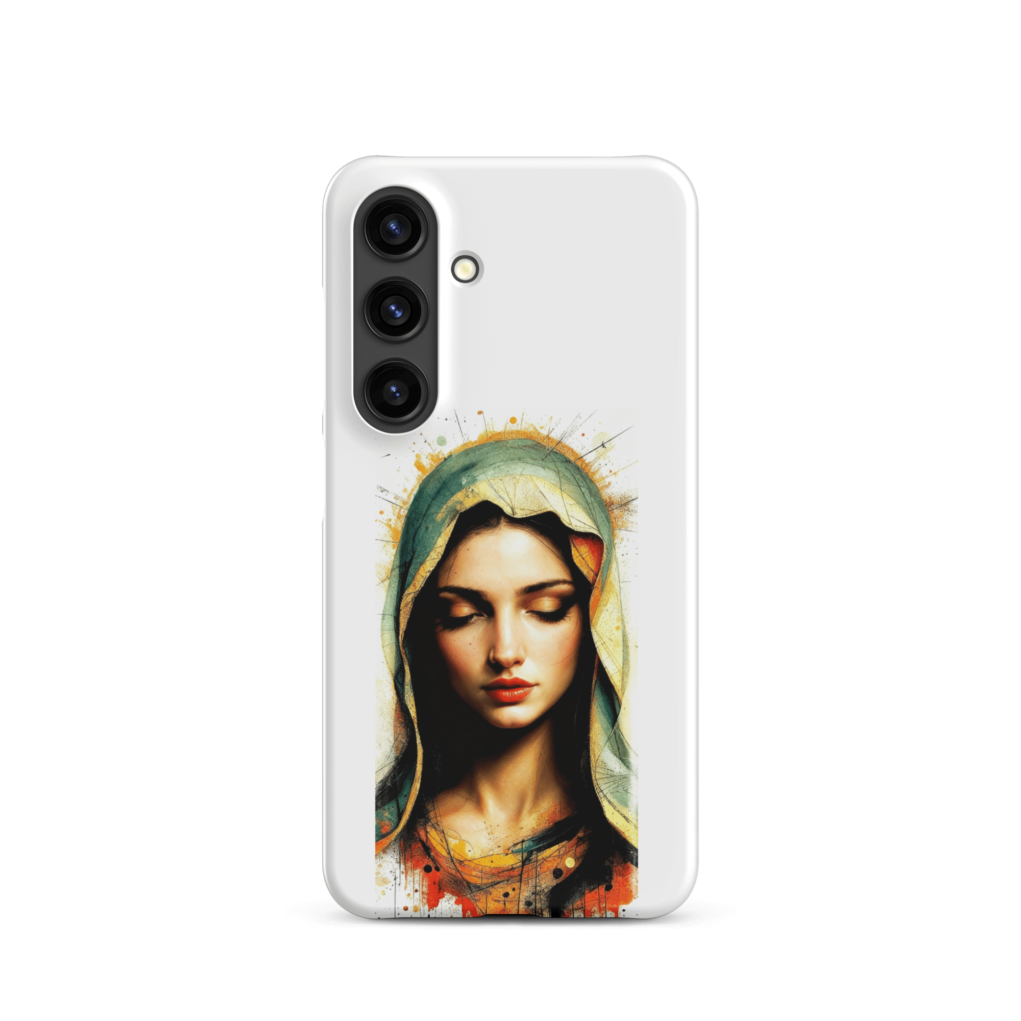 Mary of Nazareth Portrait Snap Samsung Case - Image 6