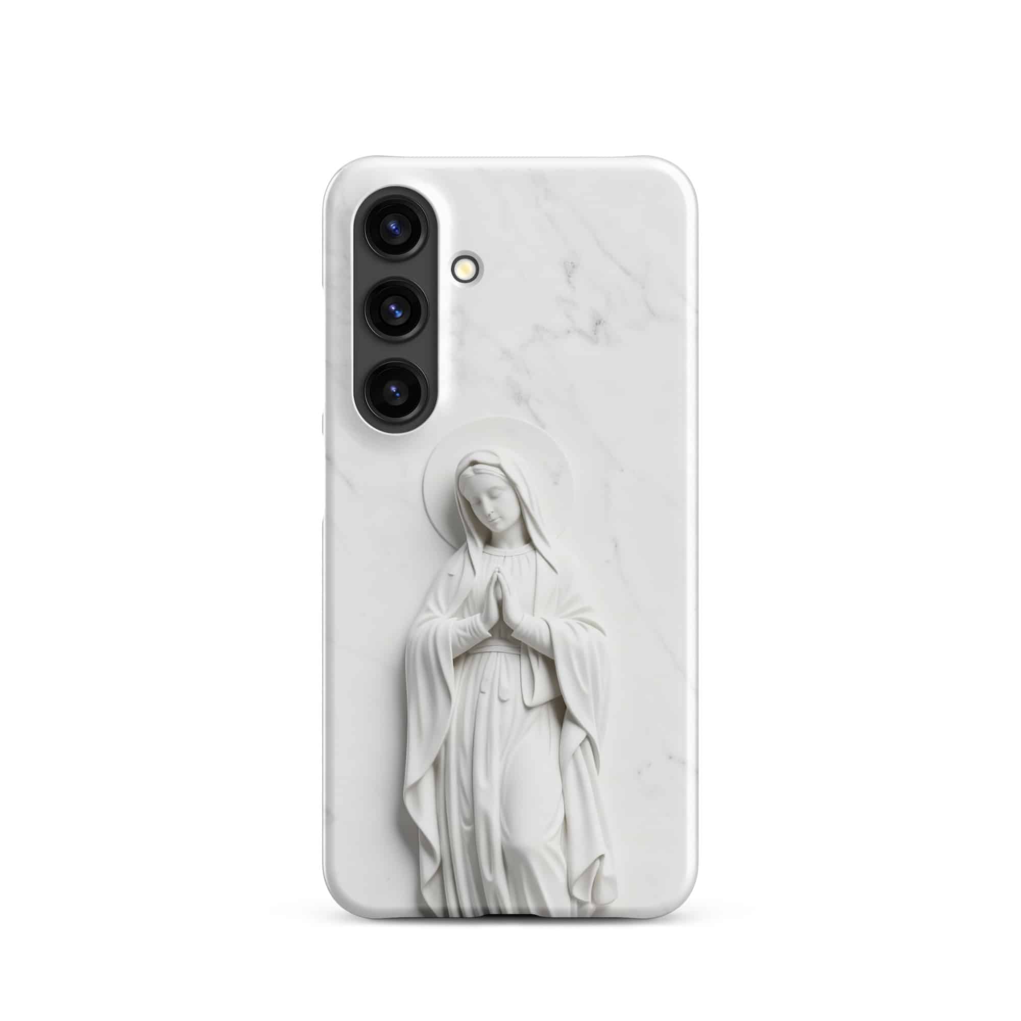 Virgin Mary Marble Snap Samsung Case - Image 6