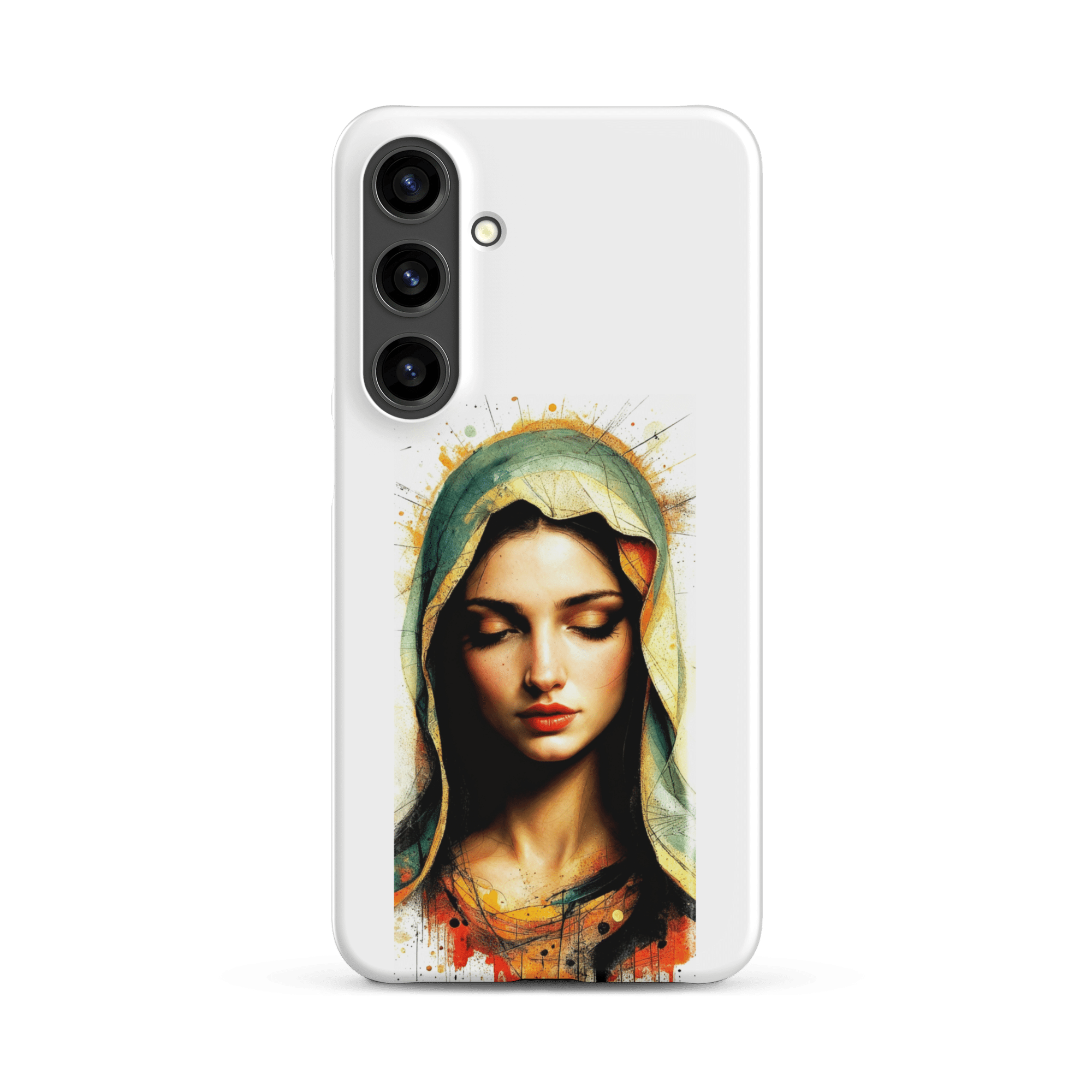 Mary of Nazareth Portrait Snap Samsung Case - Image 5