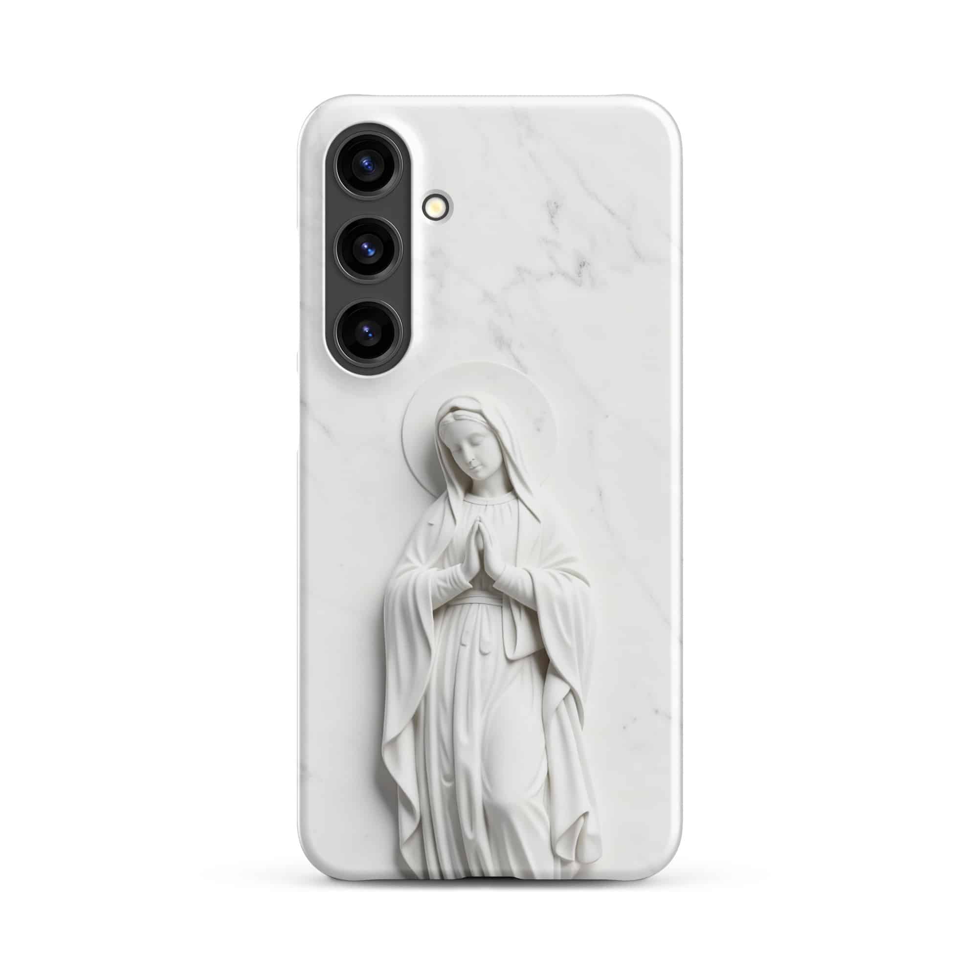 Virgin Mary Marble Snap Samsung Case - Image 5