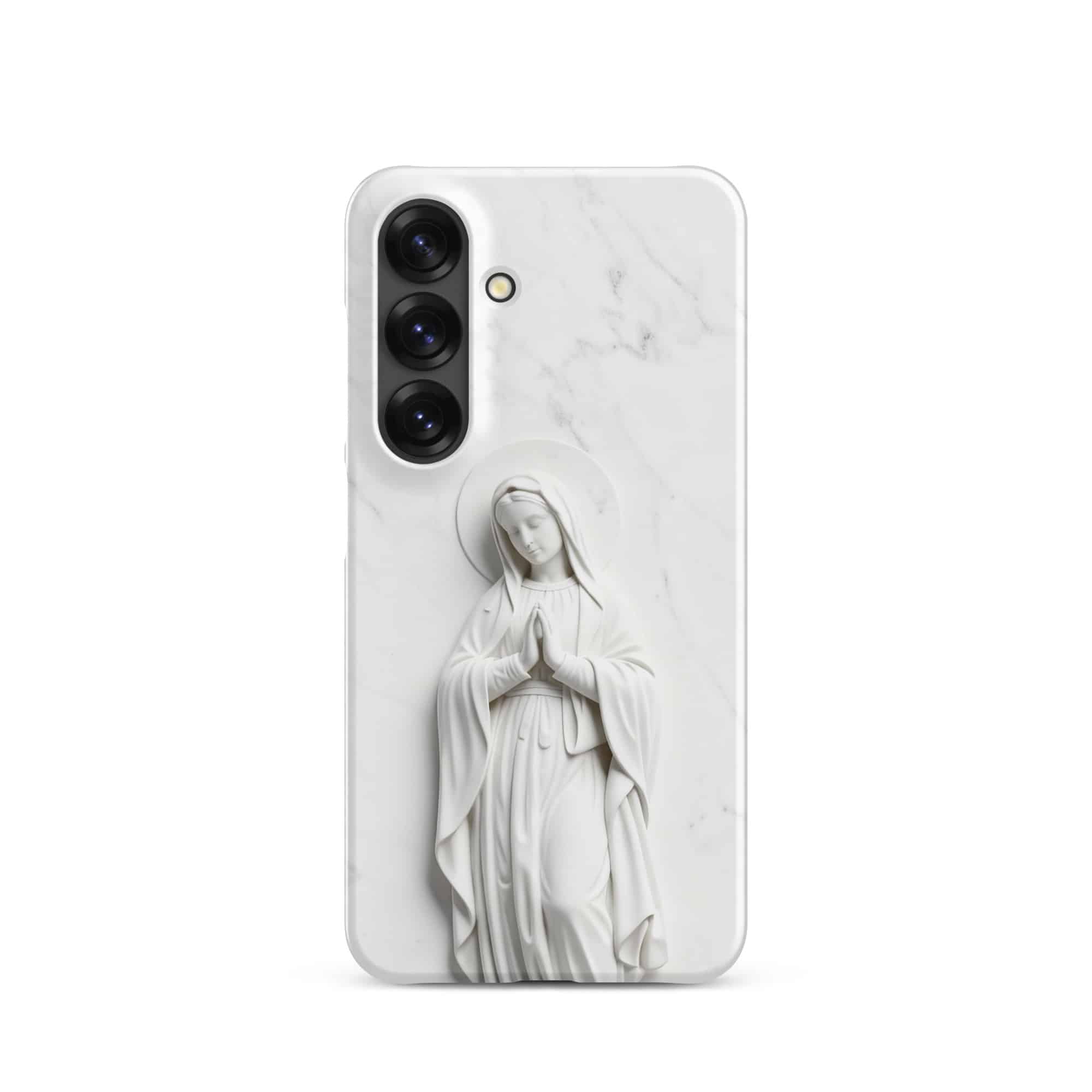 Virgin Mary Marble Snap Samsung Case - Image 3