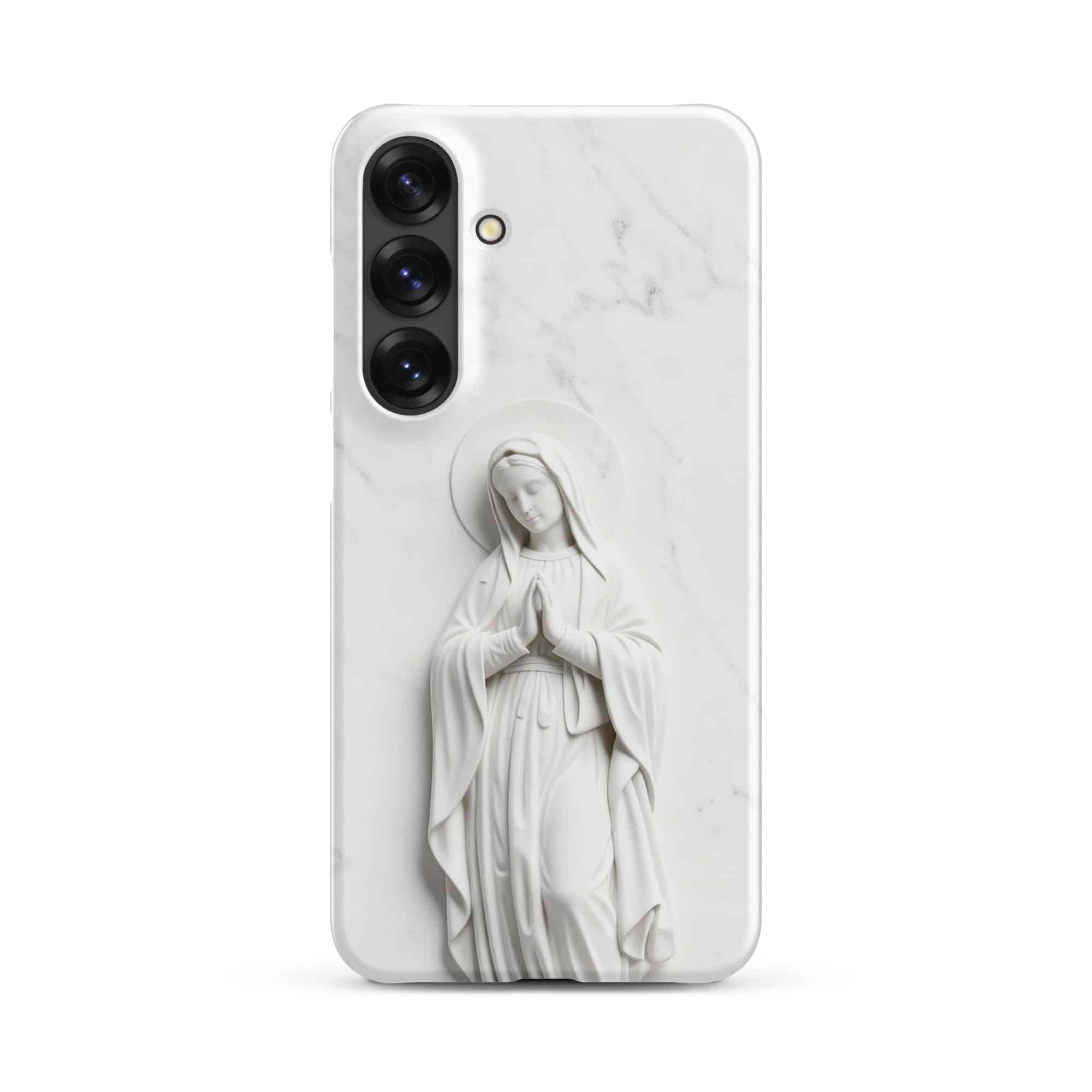 Virgin Mary Marble Snap Samsung Case