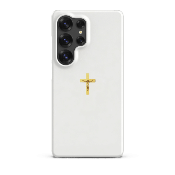 Minimal Crucifix Snap Samsung Case