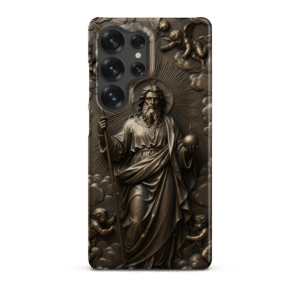 God with Angels in Heaven Snap Samsung Case
