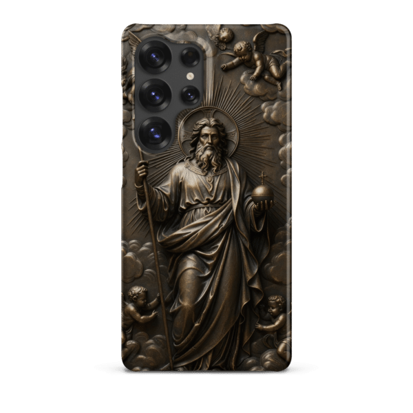 God with Angels in Heaven Snap Samsung Case