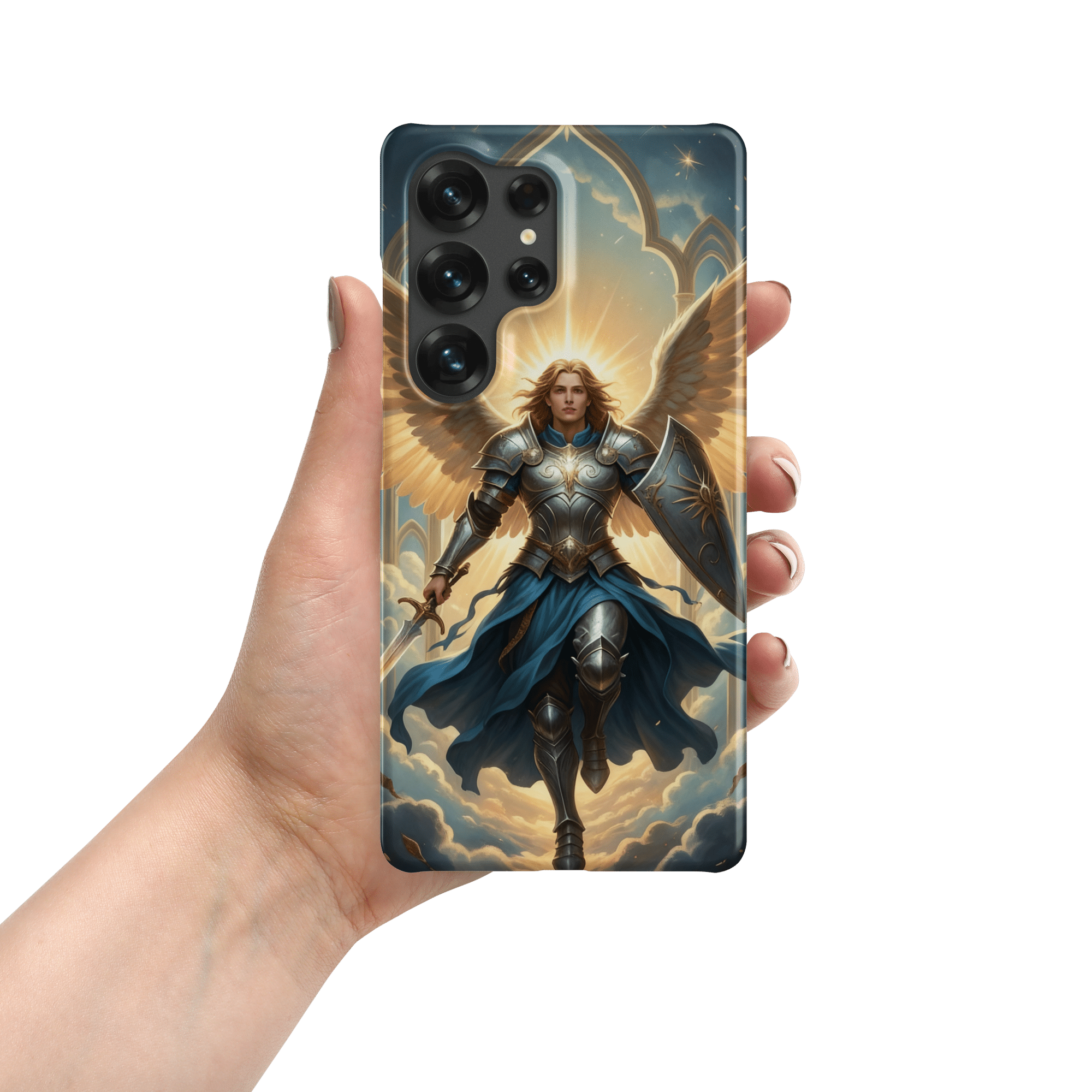 Archangel Michael Snap Samsung Case - Image 9