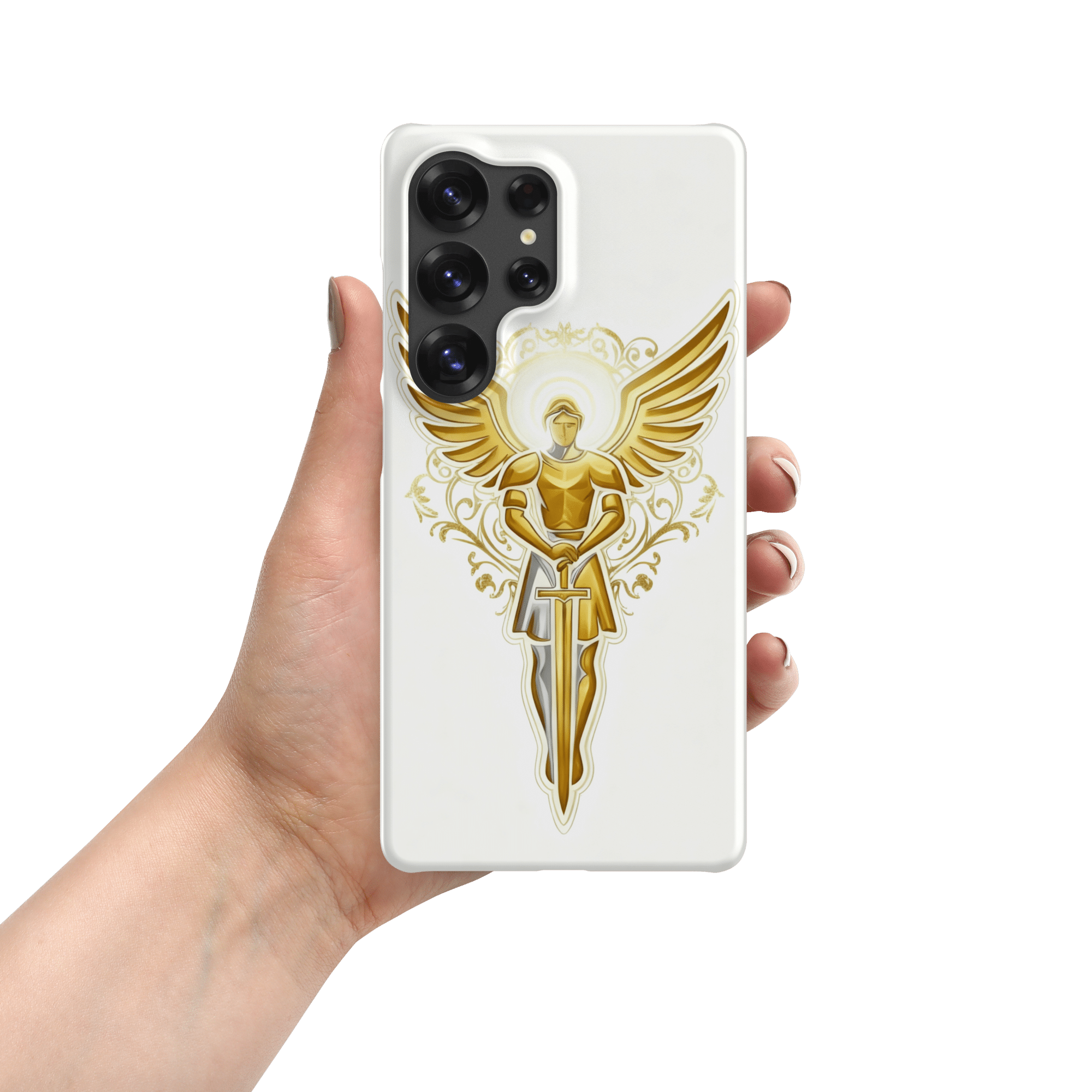 Golden Angel Snap Samsung Case - Image 9