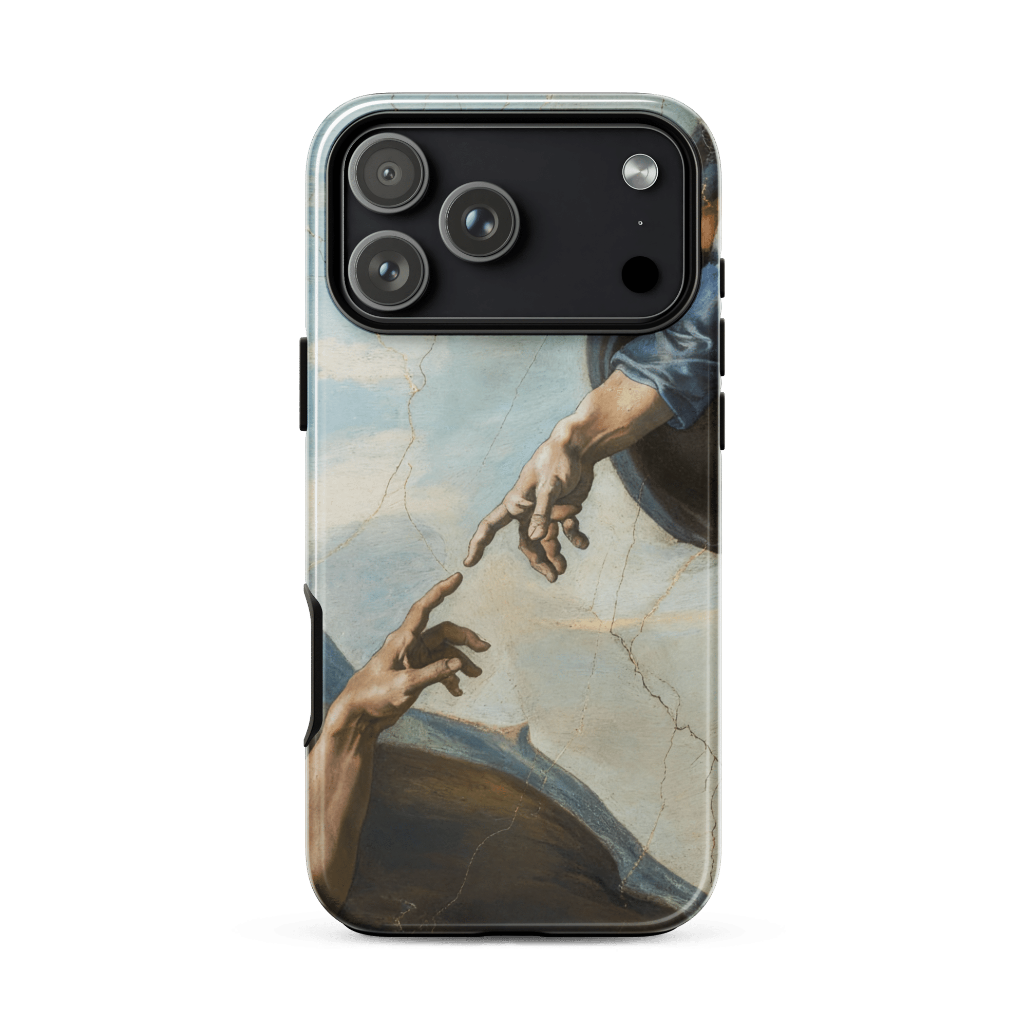 Creation of Adam Hands of God Tough iPhone Case - Image 3