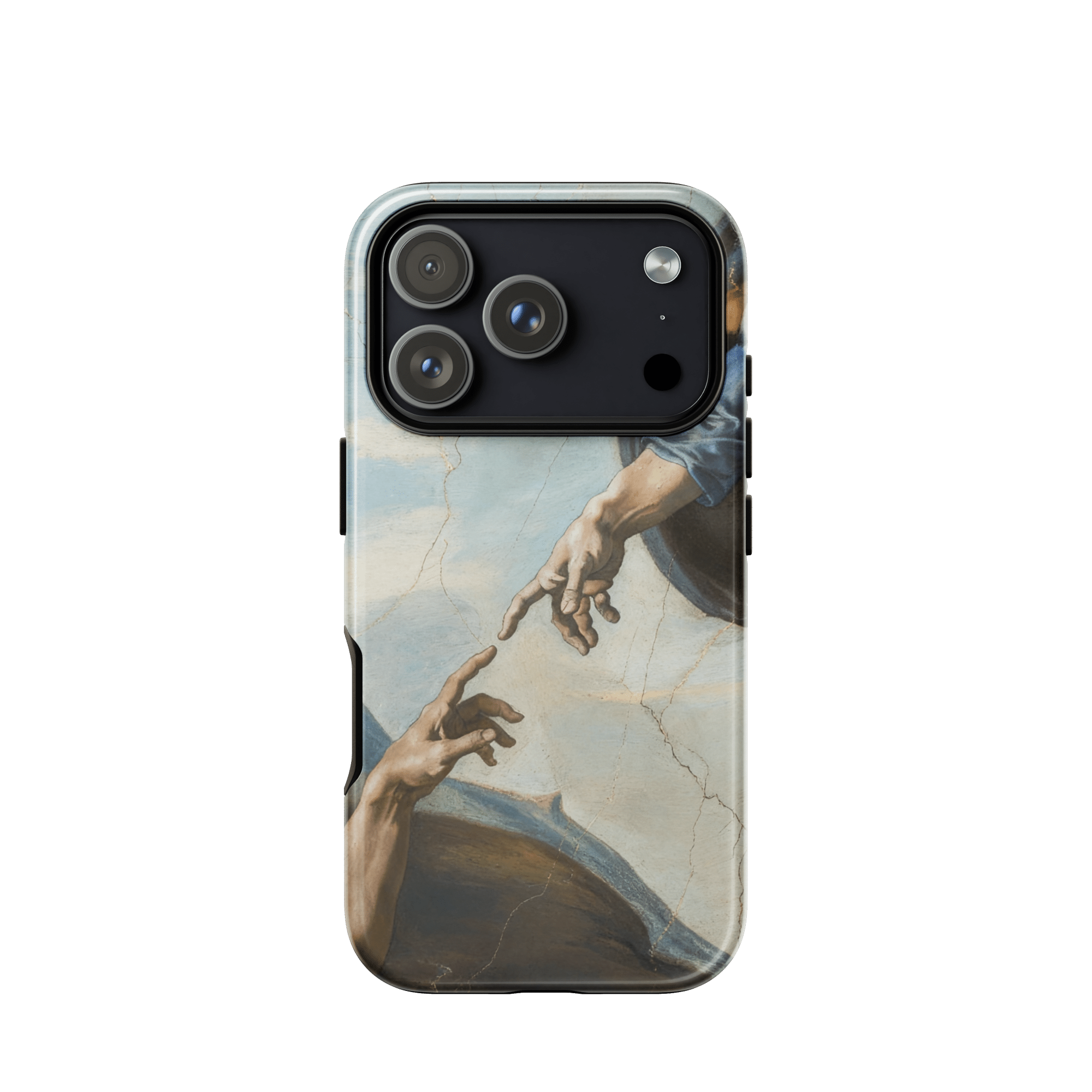 Creation of Adam Hands of God Tough iPhone Case - Image 2