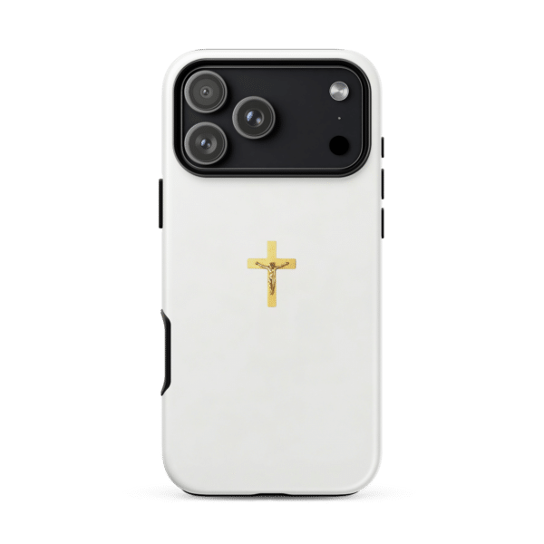 Minimal Crucifix Tough iPhone Case