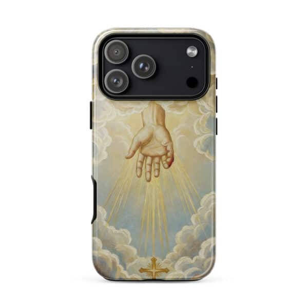 God’s Hand from Heaven Cross Tough iPhone Case