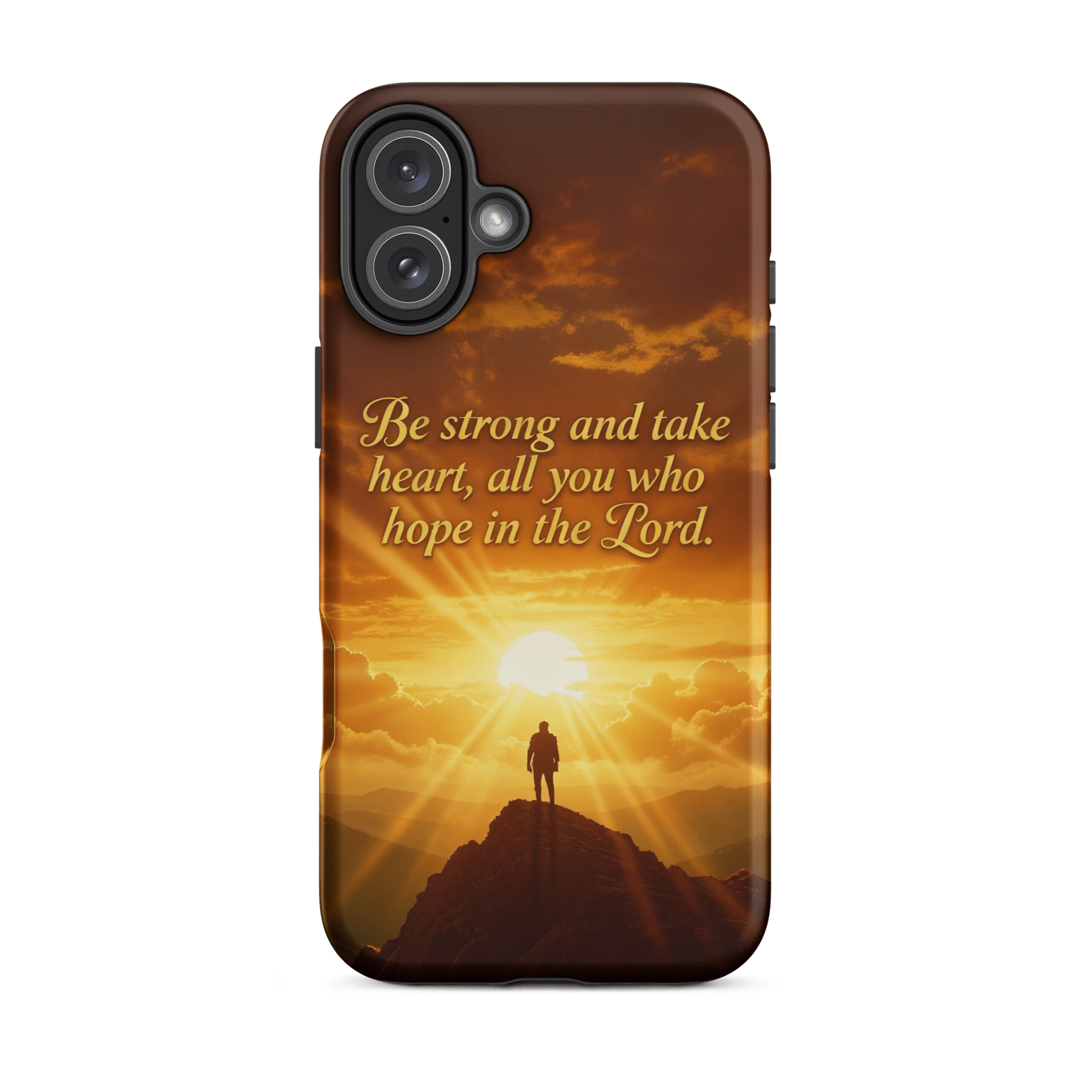 Be Strong in The Lord Tough iPhone Case - Image 9