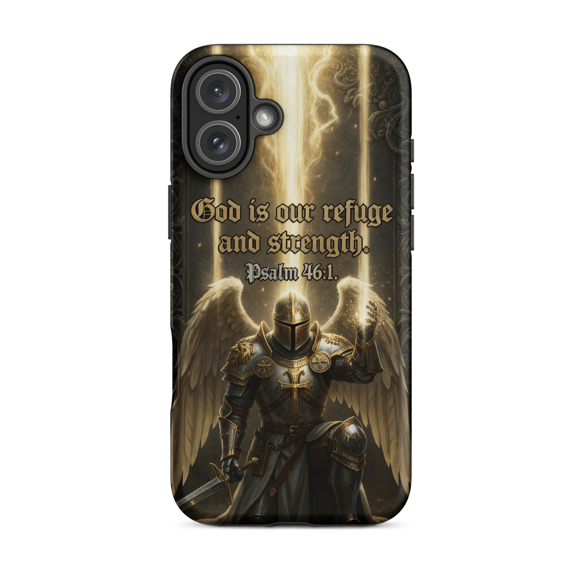 God Is Our Refuge Tough iPhone Case - Image 9