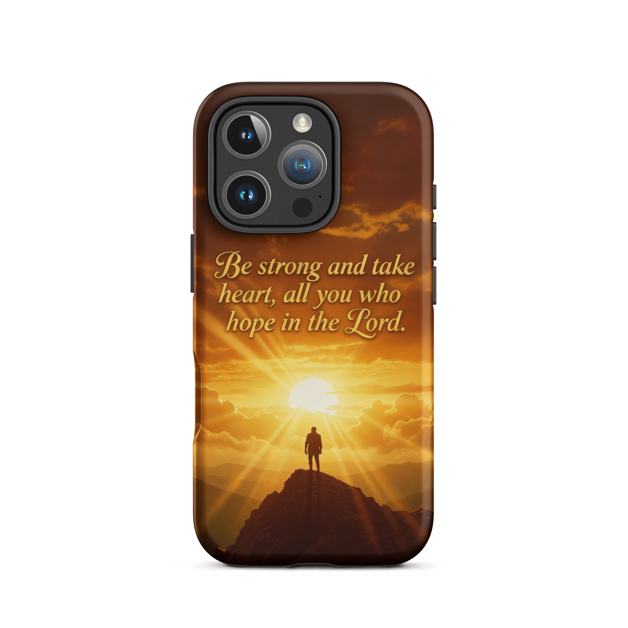 Be Strong in The Lord Tough iPhone Case - Image 8