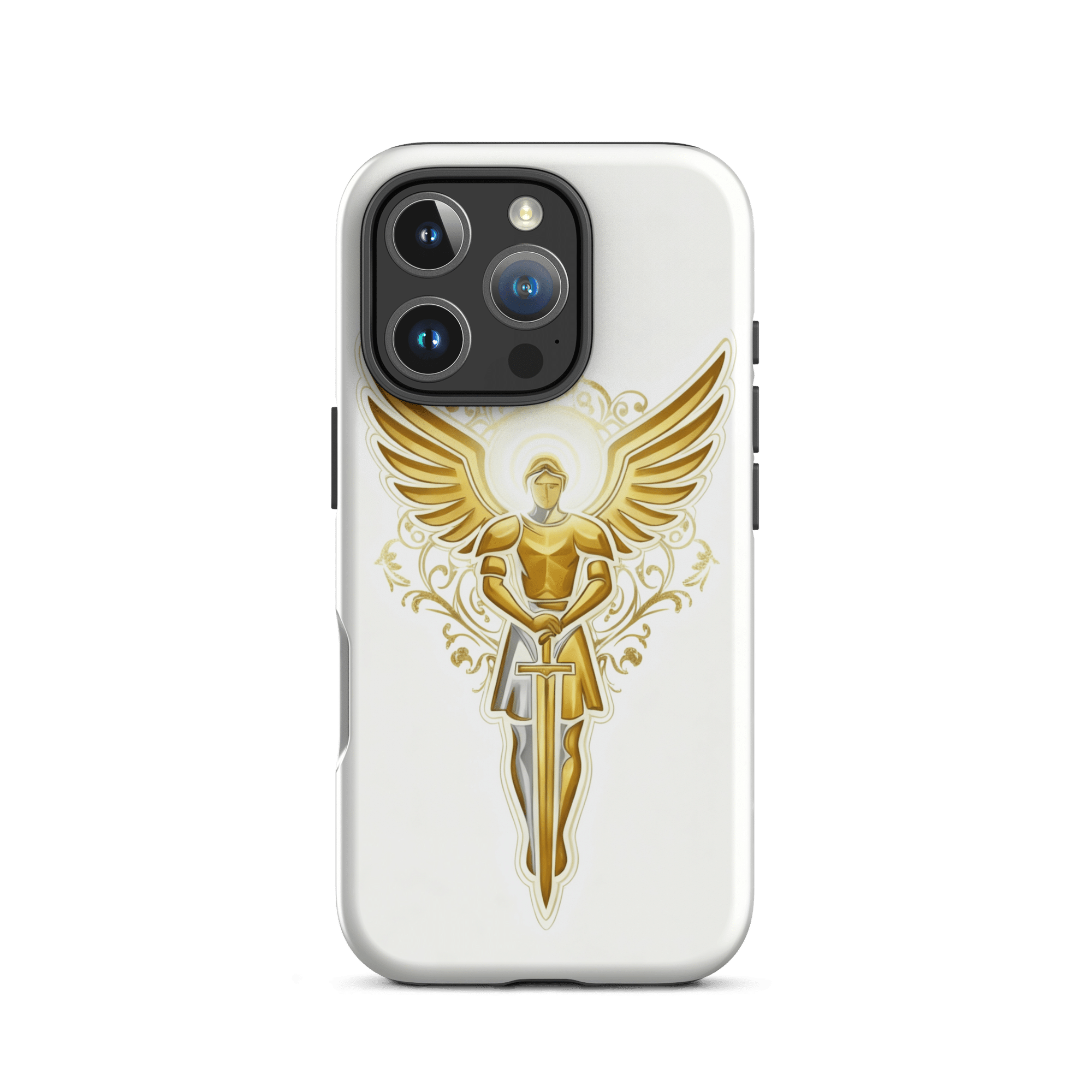 Golden Angel Tough iPhone Case - Image 8