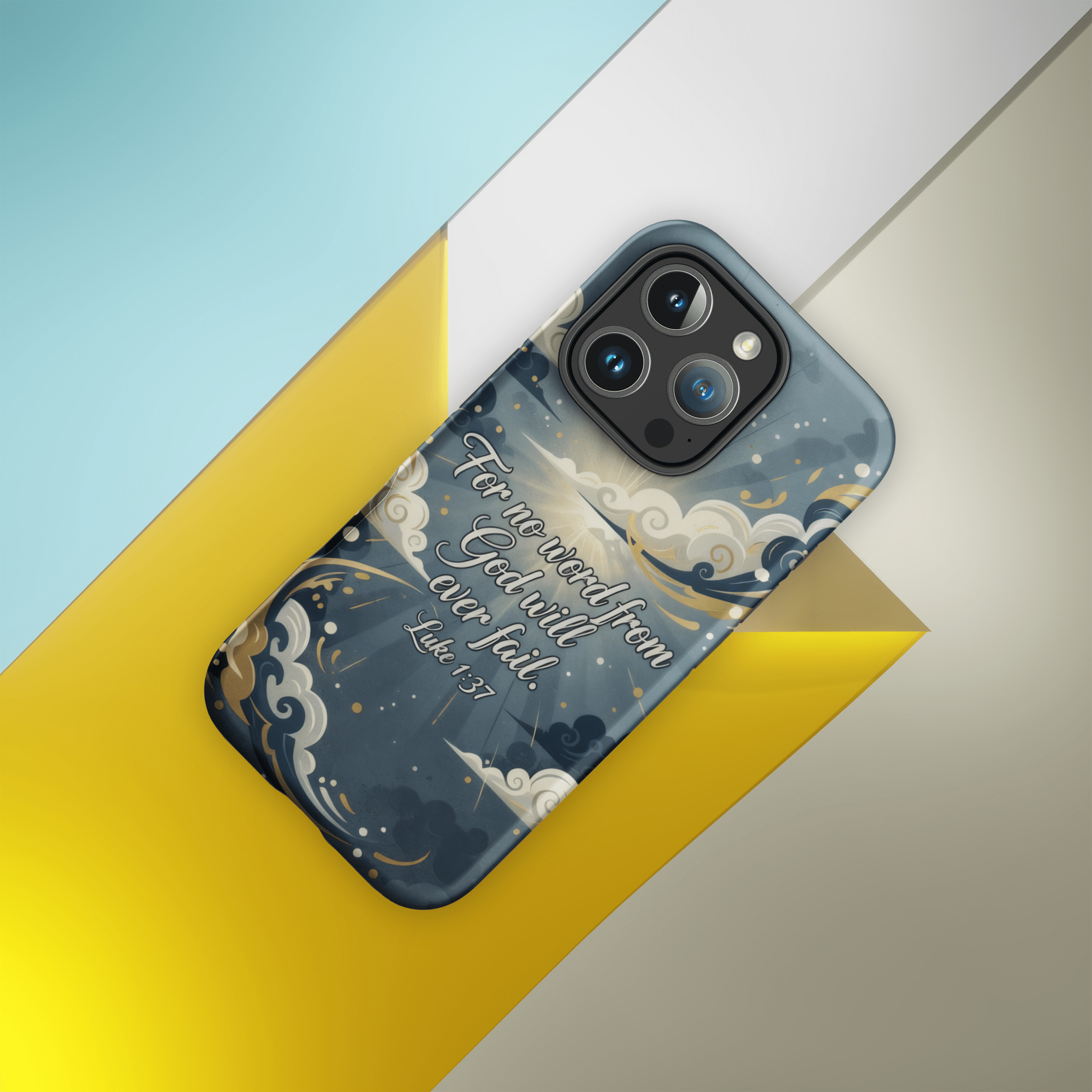 All Things Are Possible With God Tough iPhone Case - Image 11