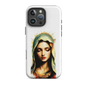 Mary of Nazareth Portrait Tough iPhone Case