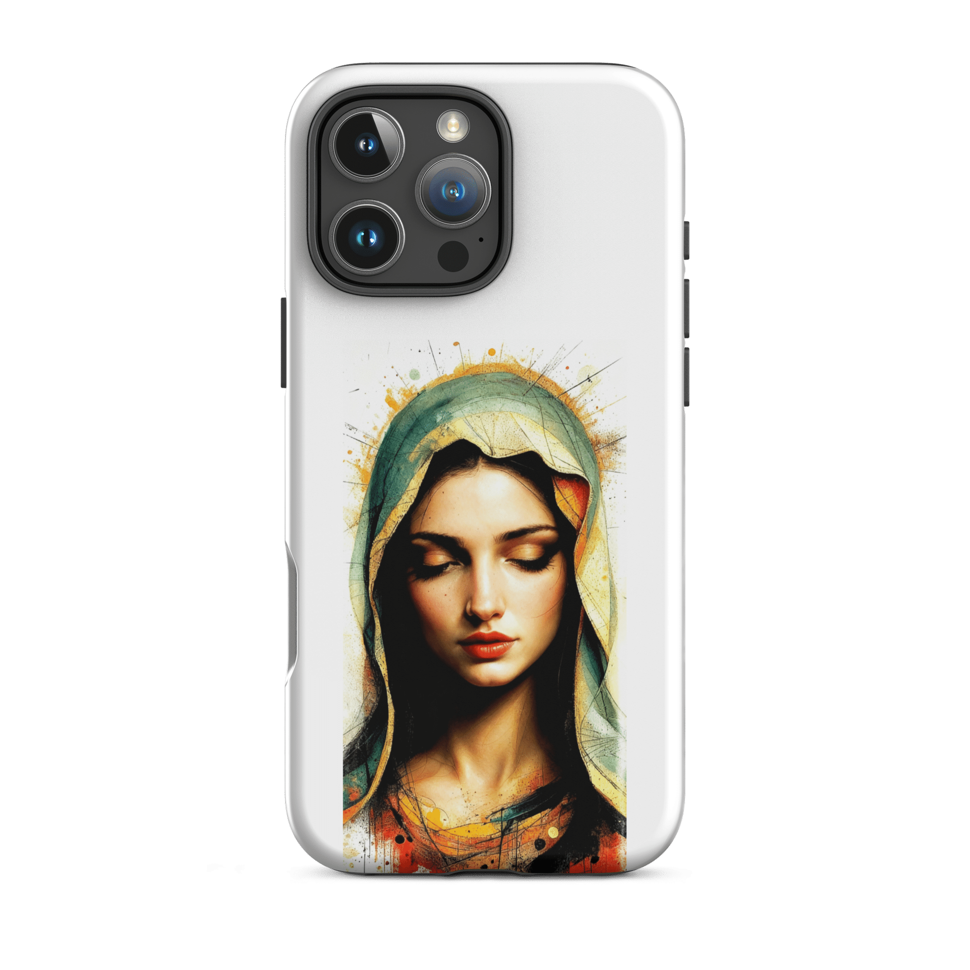 Mary of Nazareth Portrait Tough iPhone Case